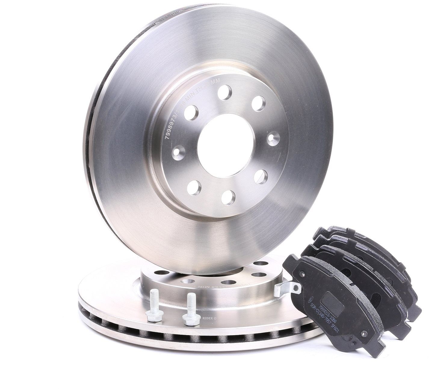 RIDEX Jarrupalasarja Levyjarru OPEL,VAUXHALL 3405B0045 1515074