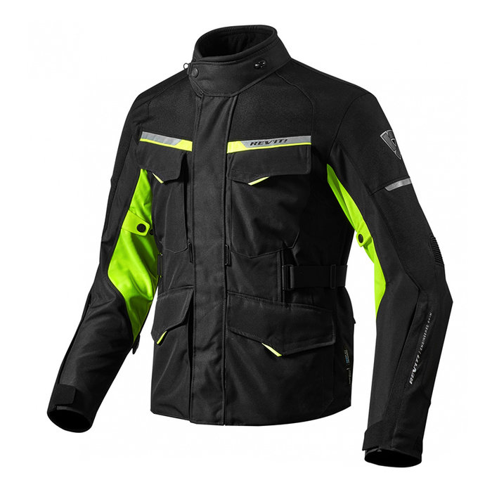 REV'IT! Outback 2 Black Neon Yellow Jacket M