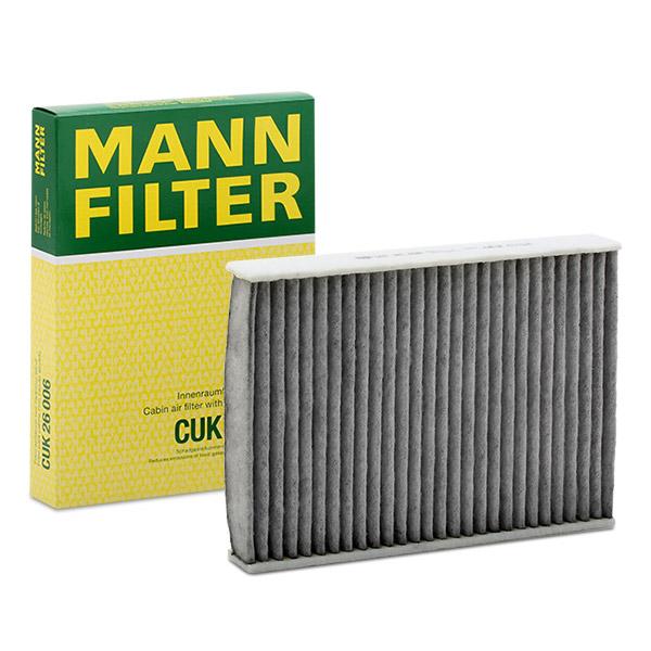MANN-FILTER Raitisilmasuodatin VW,SKODA,SEAT CUK 26 006 Sisäilmansuodatin,Suodatin, Sisäilma