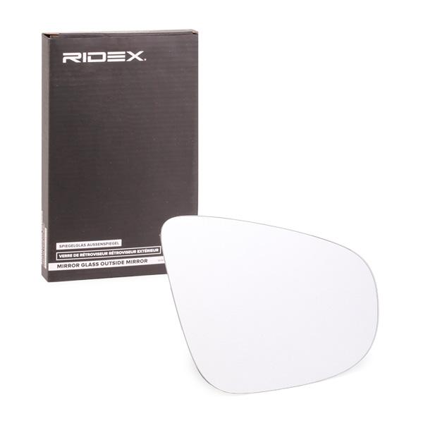 RIDEX Sivupeilin Lasi VW 1914M0107 5K0857522 Peililasi, Ulkopeili