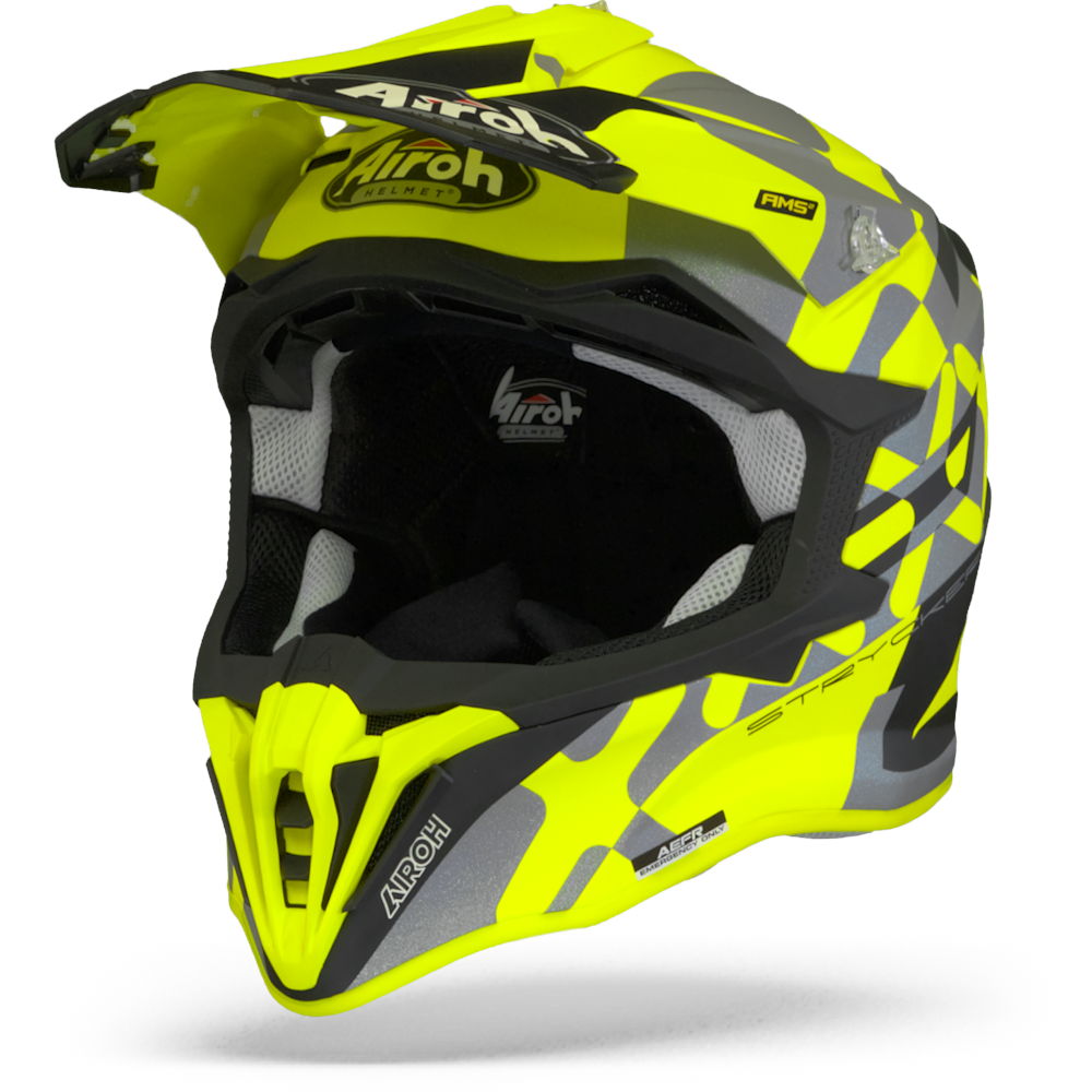 Airoh Strycker XXX Flat Yellow 2XL