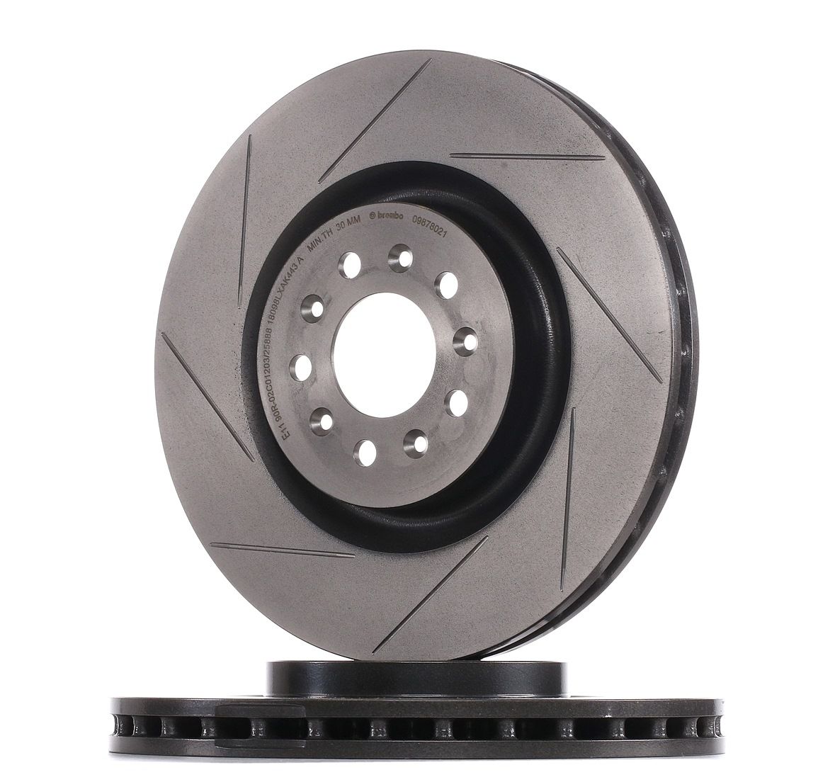 BREMBO Jarrulevyt ASTON MARTIN 09.8780.21 4G431125AE,4G431125AF,4G432810265 Jarrulevy