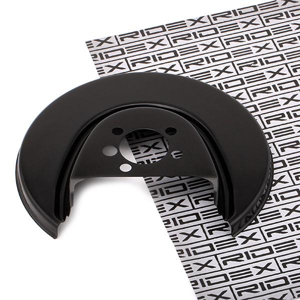 RIDEX Jarrukilpi VW,AUDI,SKODA 1330S0049 6Q0615611,6R0615611,6R0615611B Jarrulevyn Suojakilpi,Suojapelti, Jarrulevy 6R0615611D,6Q0615611,6R0615611
