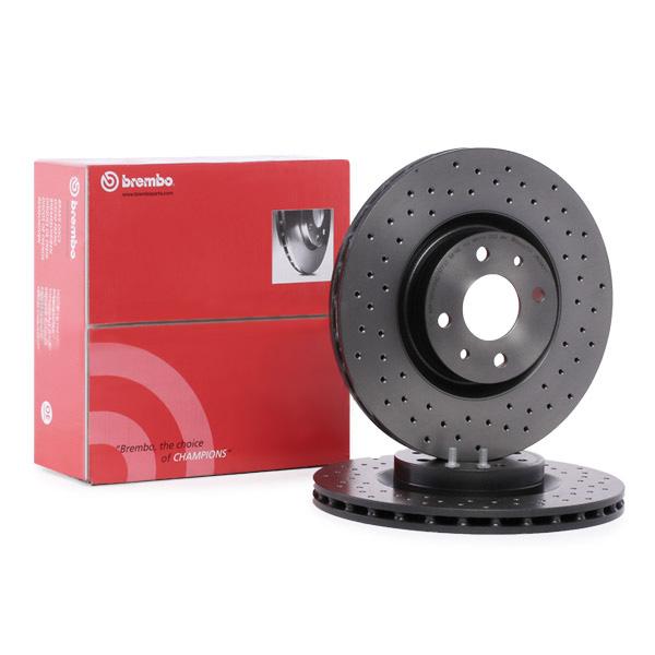 BREMBO Jarrulevyt ABARTH 09.C645.11 51938383,5741446 Jarrulevy