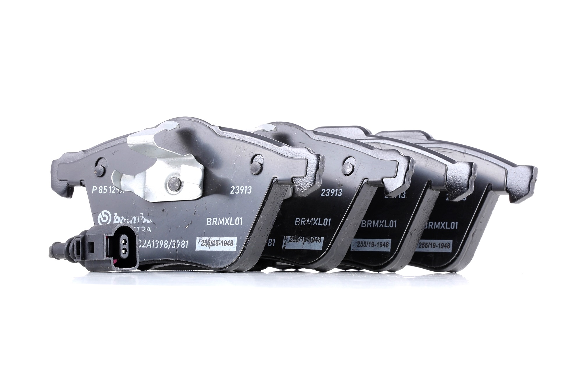 BREMBO Jarrupalat VW,AUDI,SEAT P 85 129X 8J0698151A,8J0698151F,8P0698151 Jarrupalasarja,Jarrupala, Levyjarru 8P0698151A,8J0698151A,8J0698151F