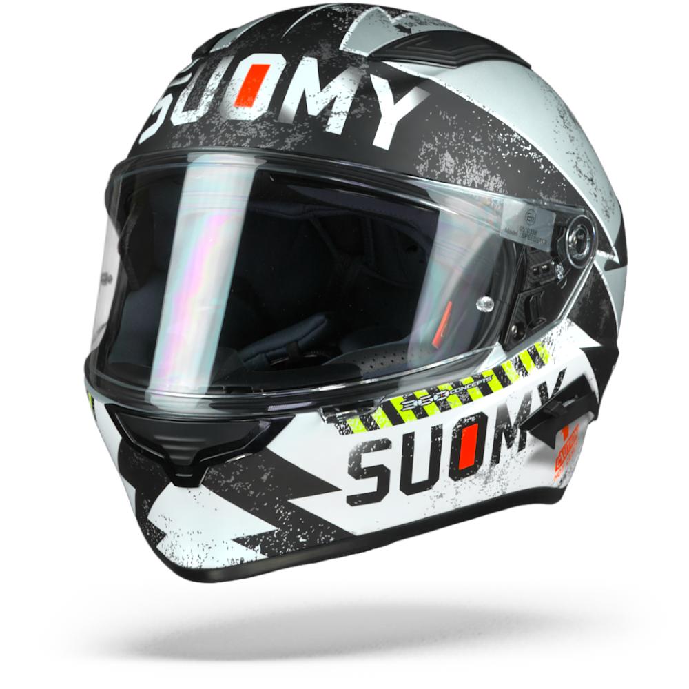Suomy Speedstar Propeller Matt Silver Black M