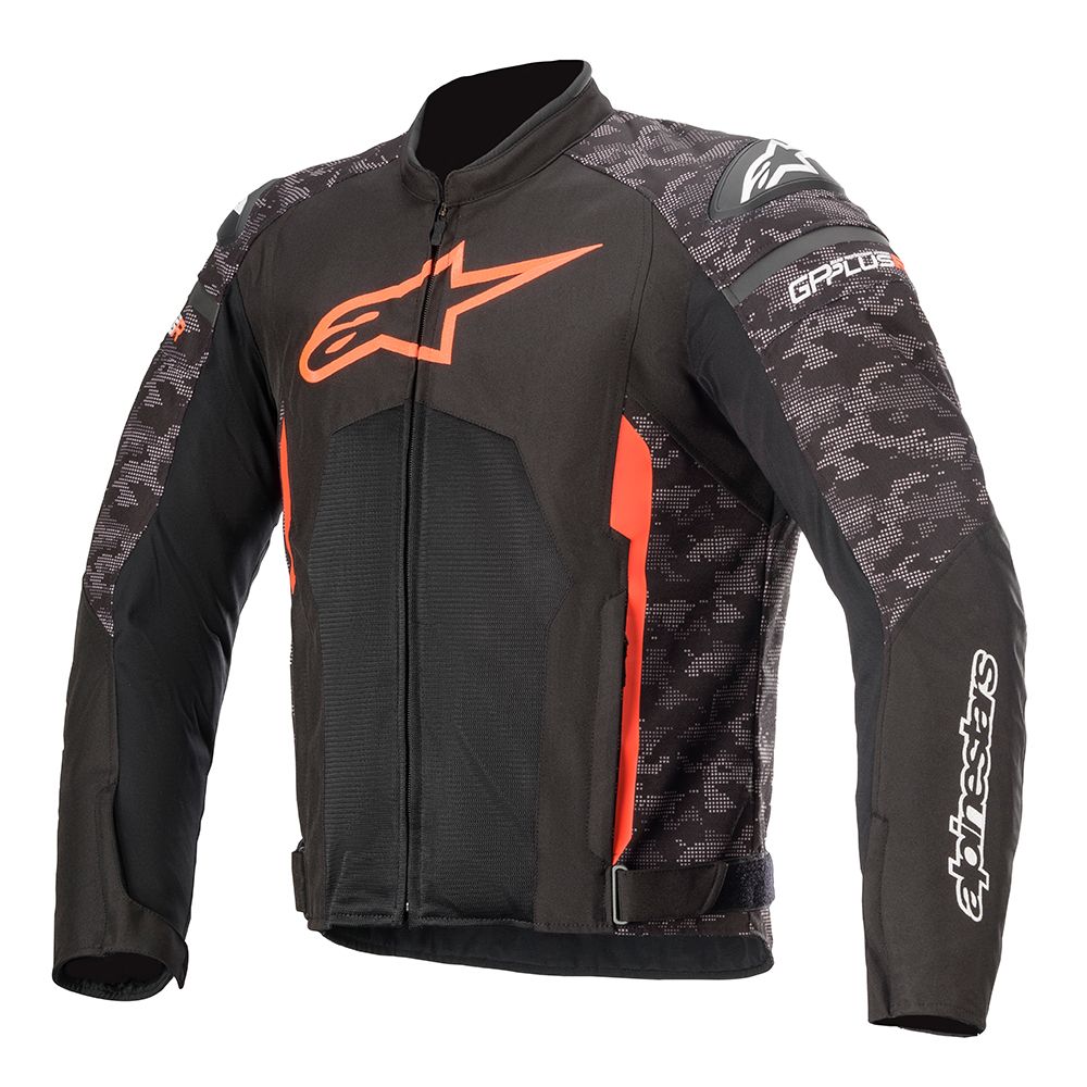 Alpinestars T-GP Plus R V3 Air Black Camo Red Fluo S