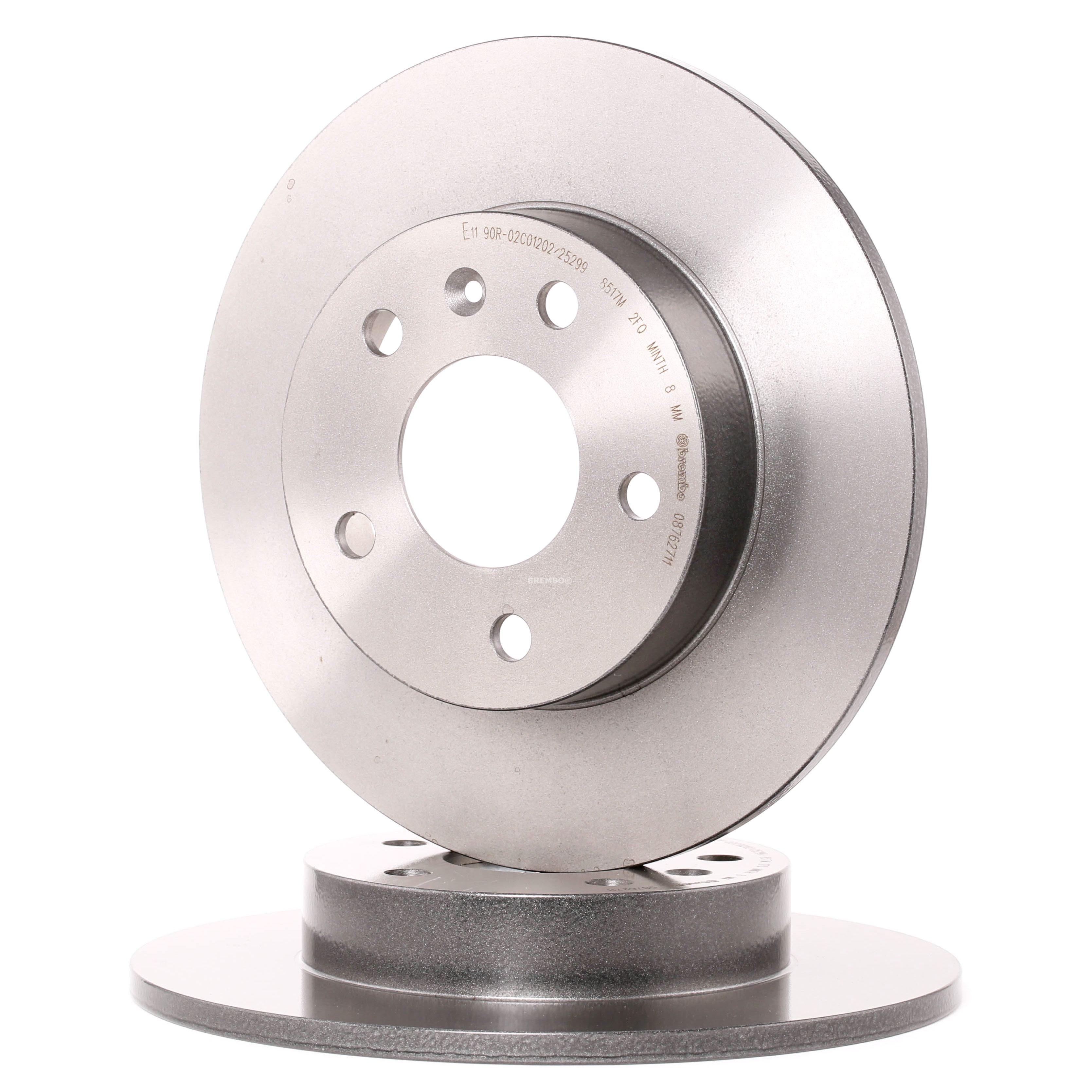 BREMBO Jarrulevyt OPEL,CHEVROLET,VAUXHALL 08.7627.11 569109,9117772,95526658 Jarrulevy 90575113,9117772