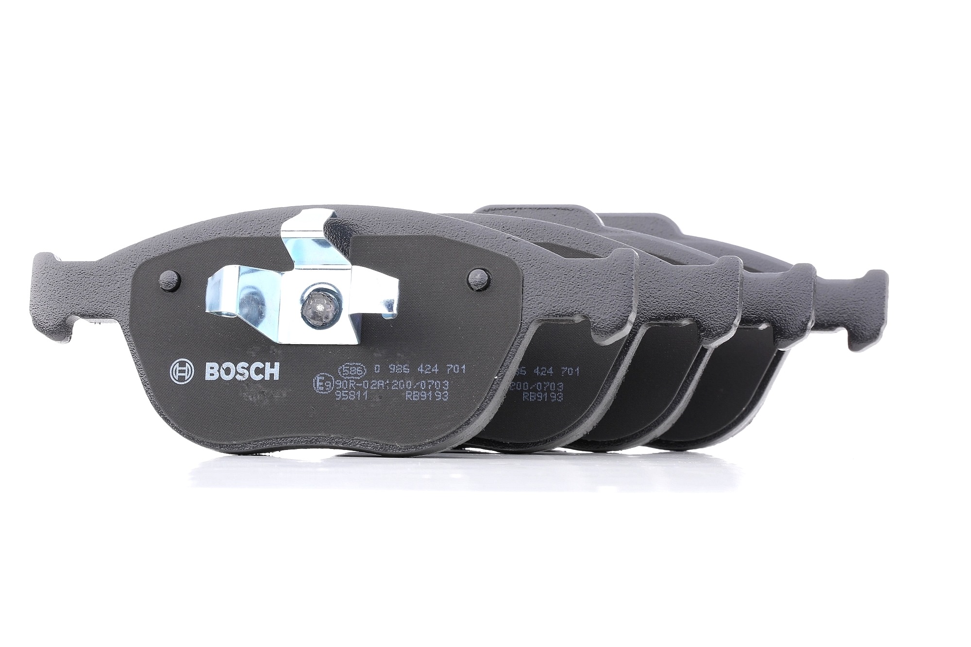 BOSCH Jarrupalat FORD 0 986 424 701 1355950,1360303,1763678 Jarrupalasarja,Jarrupala, Levyjarru 2M5V2K021AA,2M5Z2001A5,2M5Z2001AB,2T142K021AB,4346371