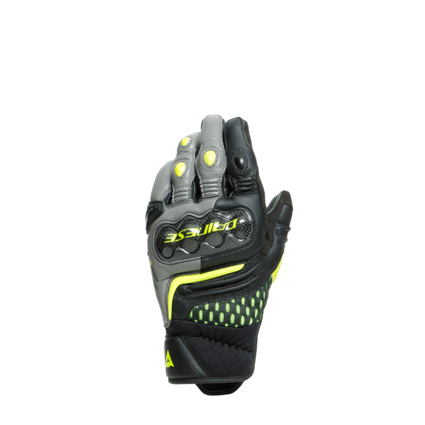 Dainese Carbon 3 Short Black Charcoal Gray Fluo Yellow 2XL
