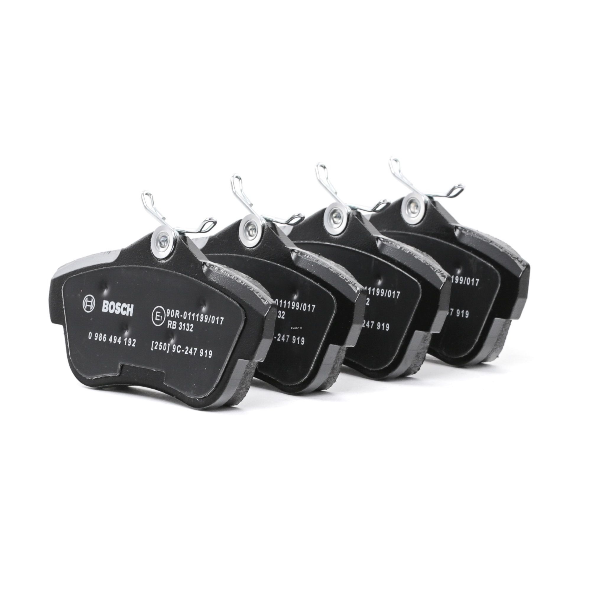 BOSCH Jarrupalat FIAT,PEUGEOT,CITROËN 0 986 494 192 425367,425368,425497 Jarrupalasarja,Jarrupala, Levyjarru 77364513,9467549087,K9467549087,425367