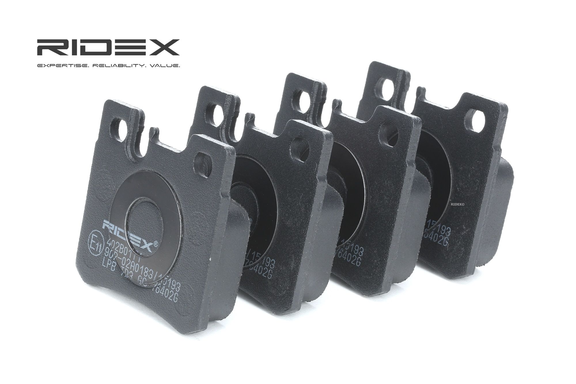 RIDEX Jarrupalat MERCEDES-BENZ 402B0171 0014200220,0014201320,0014207320 Jarrupalasarja,Jarrupala, Levyjarru 0014209520,0054201720,A0014200220