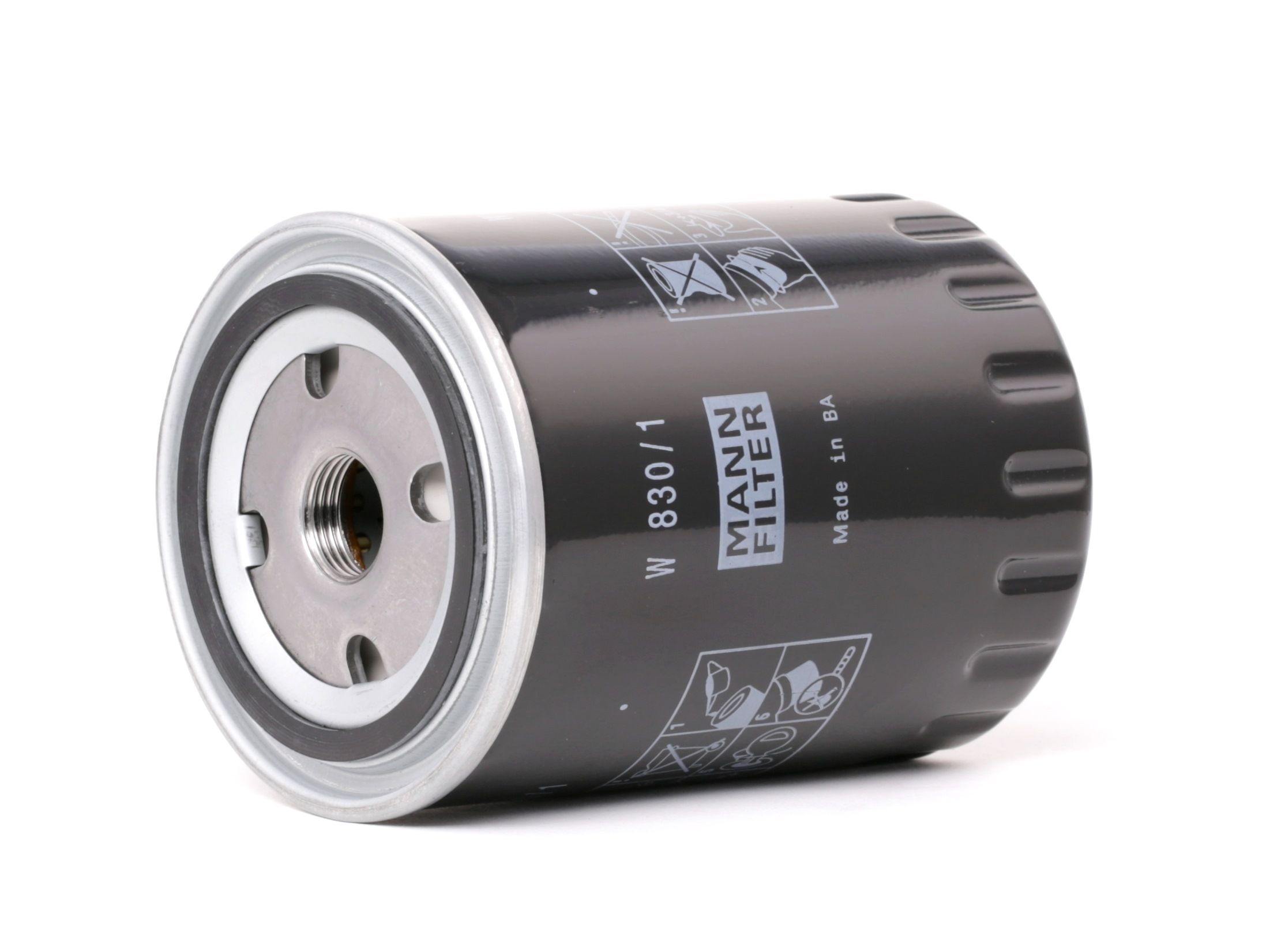 MANN-FILTER Öljynsuodatin VW,FORD,SEAT W 830/1 1085801,1318700,3U7J6714AA 97VW6714AA
