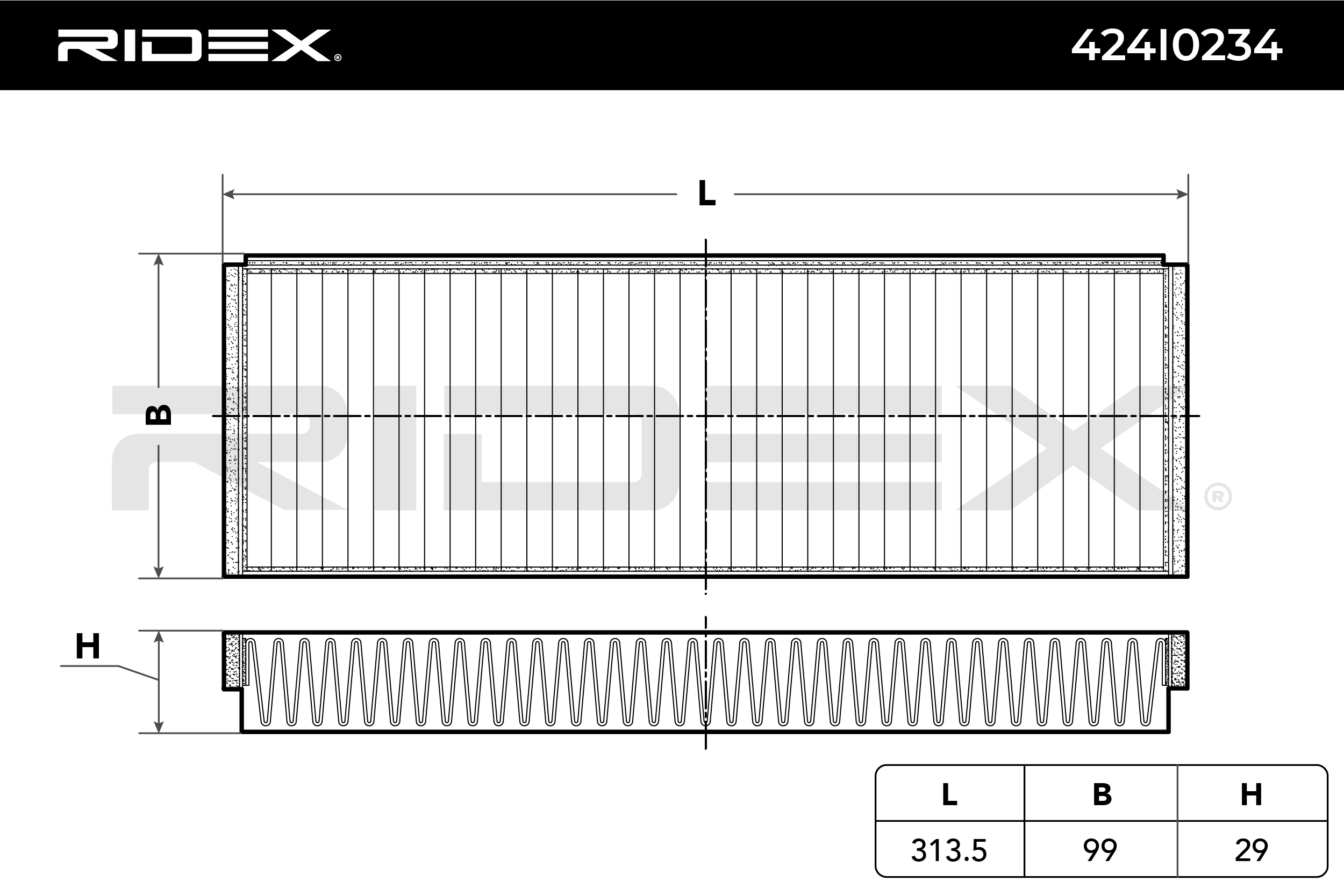 RIDEX Raitisilmasuodatin VW,AUDI,TOYOTA 424I0234 4F0898438,4F0898438B,4F0898438 Sisäilmansuodatin,Suodatin, Sisäilma 4F0898438,4F0898438,4F0898438