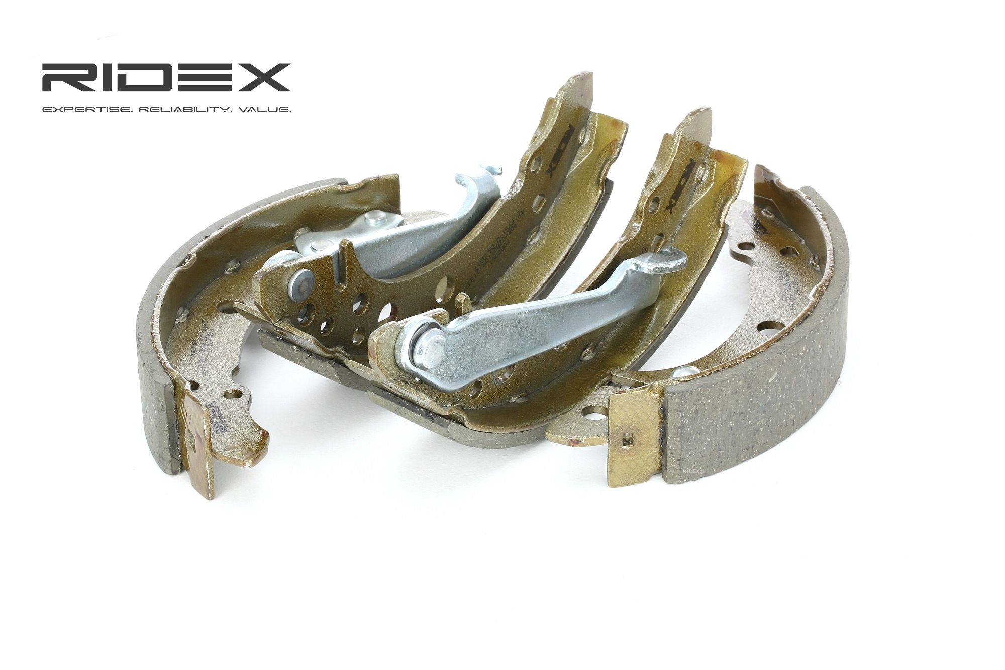 RIDEX Jarrukengät VW,AUDI,SEAT 70B0061 171609525A,171609526A,171609527F Jarrukenkäsarja 171609528F,171698051,6E0609525,6E0609526,6E0609527,6E0609528