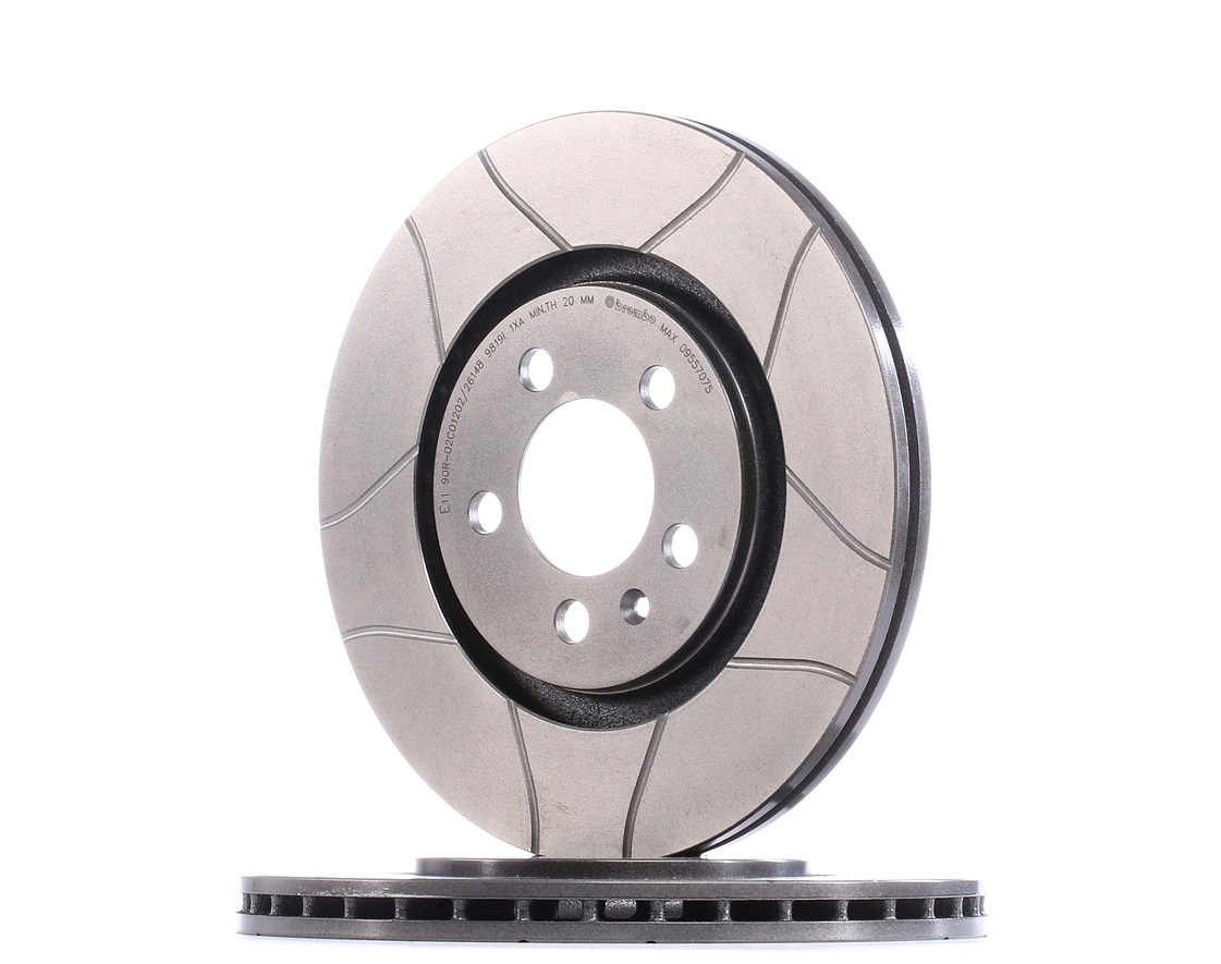 BREMBO Jarrulevyt VW,SEAT 09.5570.75 1H0615301A,1H0615301,1H0615301A Jarrulevy