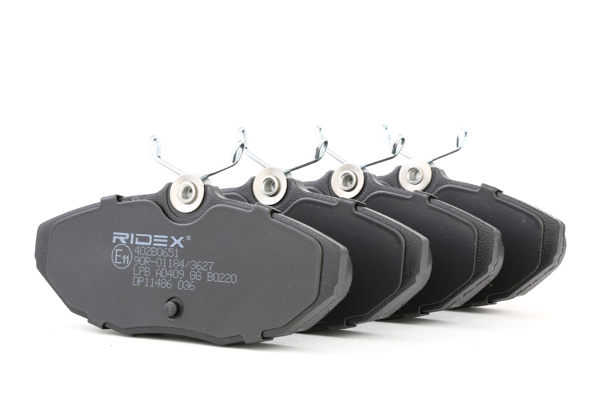 RIDEX Jarrupalat JAGUAR,FORD USA,LINCOLN 402B0651 1W4Z2200AA,4W4Z2200AA,XW4Z2200AA Jarrupalasarja,Jarrupala, Levyjarru 02C2C40194,C2C022316,C2C20585