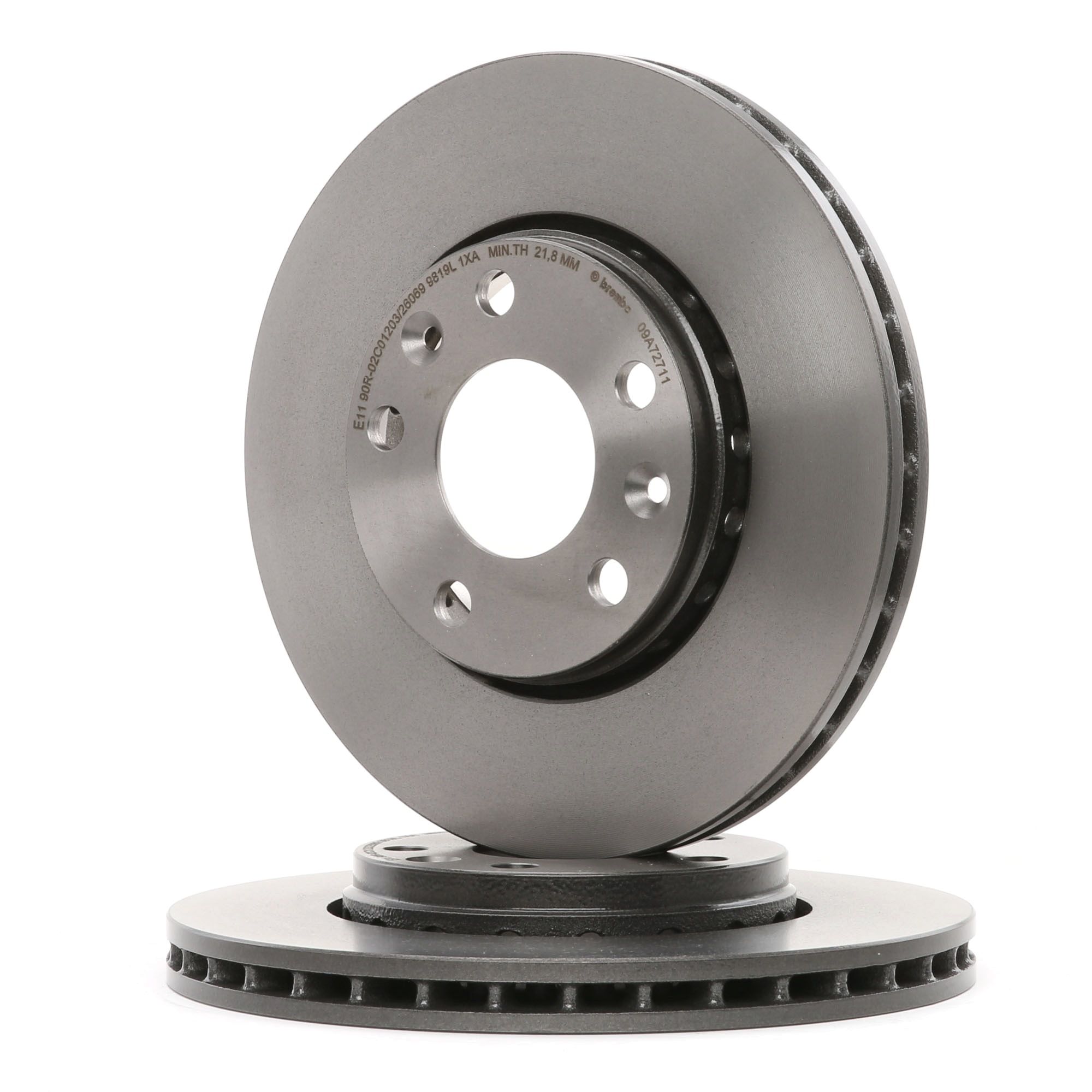 BREMBO Jarrulevyt RENAULT,NISSAN,DACIA 09.A727.11 402060010R,402063793R,402064151R Jarrulevy 402069741R,8660001232,402060010R,4020600Q0L,4020600Q1B