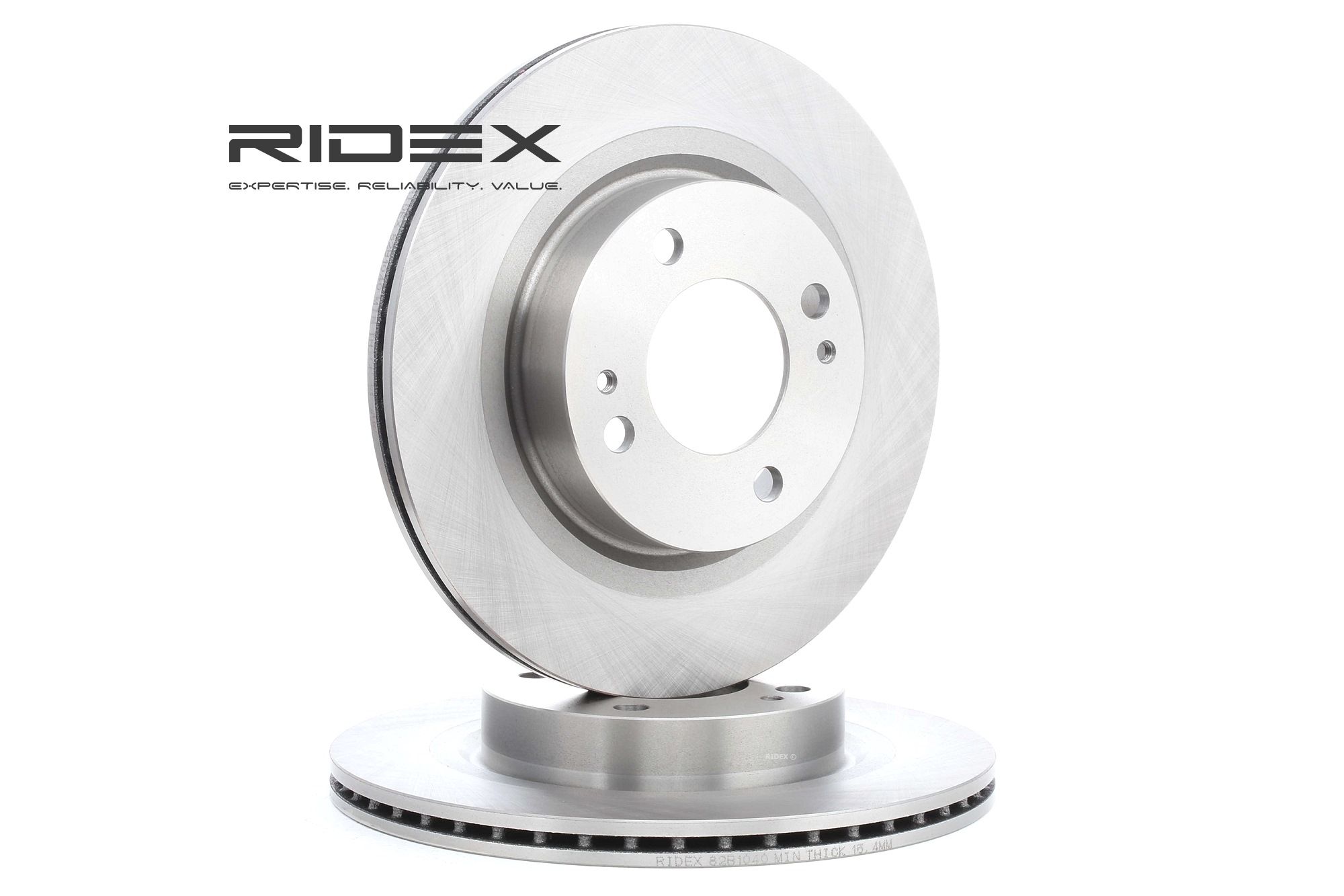RIDEX Jarrulevyt MITSUBISHI 82B1040 4615A129 Jarrulevy