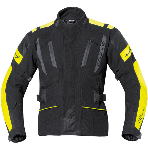Held 4-Touring Black Fluo Yellow 3XL