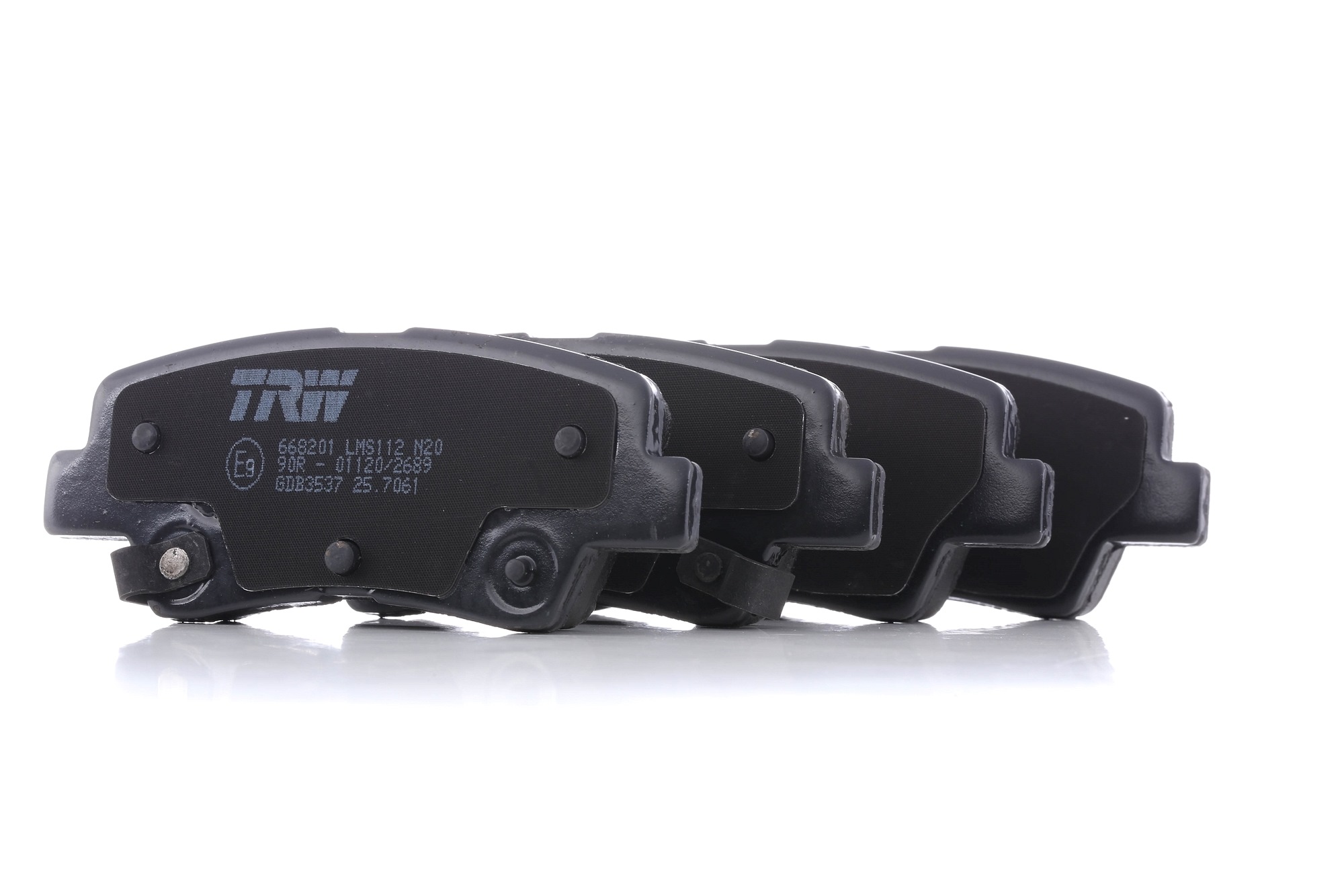 TRW Jarrupalat TOYOTA,HYUNDAI,KIA GDB3537 583022VA30,583022VA50,58302A6A20 Jarrupalasarja,Jarrupala, Levyjarru 58302A6A31,58302A7B30,583022VA30