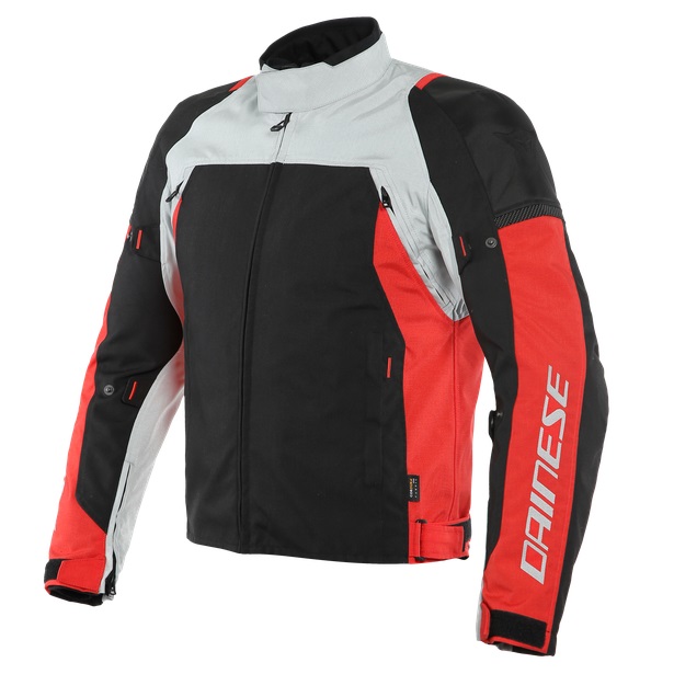 Dainese Speed Master D-Dry Glacier Gray Lava Red Black 50