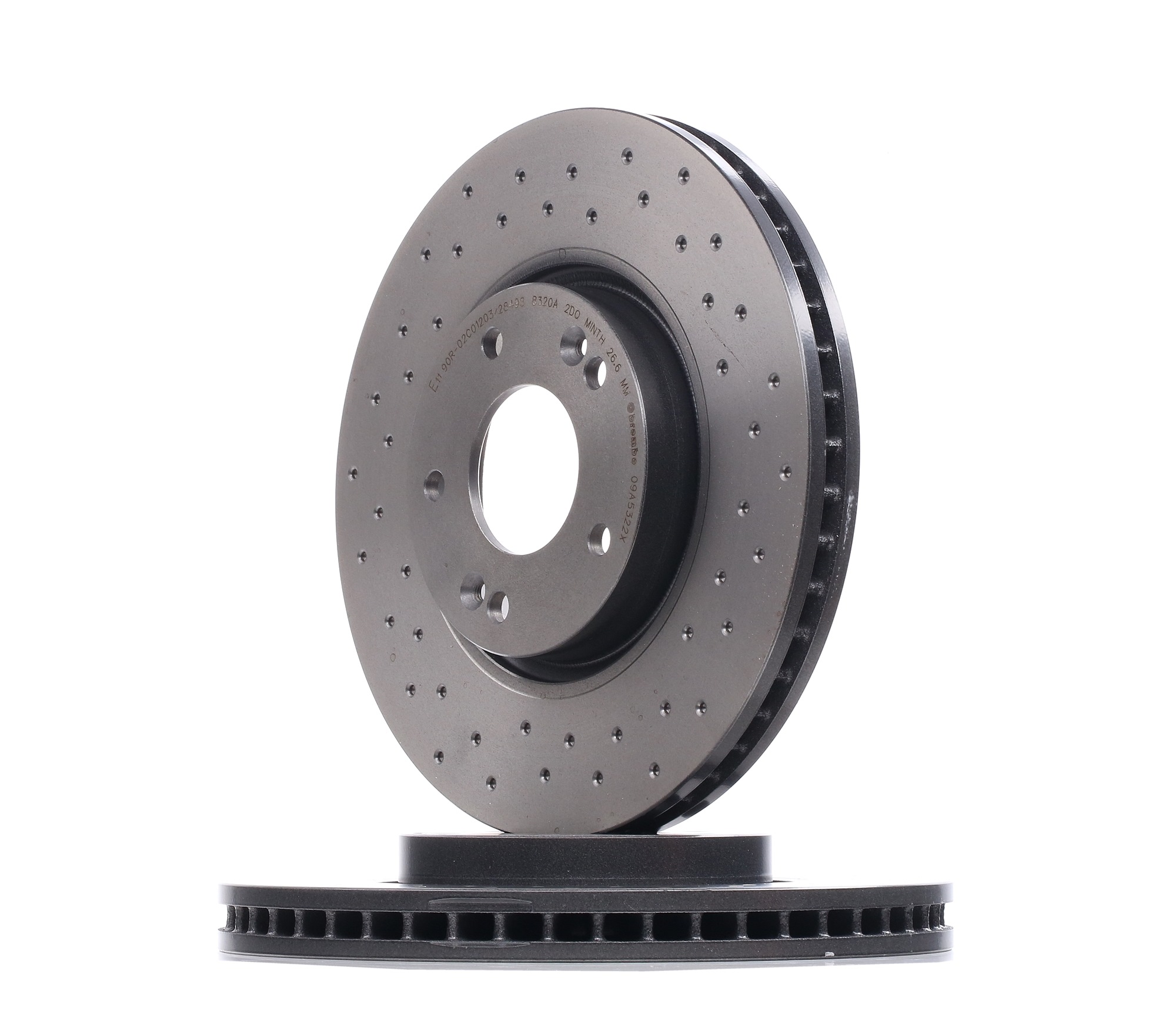 BREMBO Jarrulevyt HYUNDAI,KIA 09.A532.2X 517122L500,517121M500,S517122L500 Jarrulevy