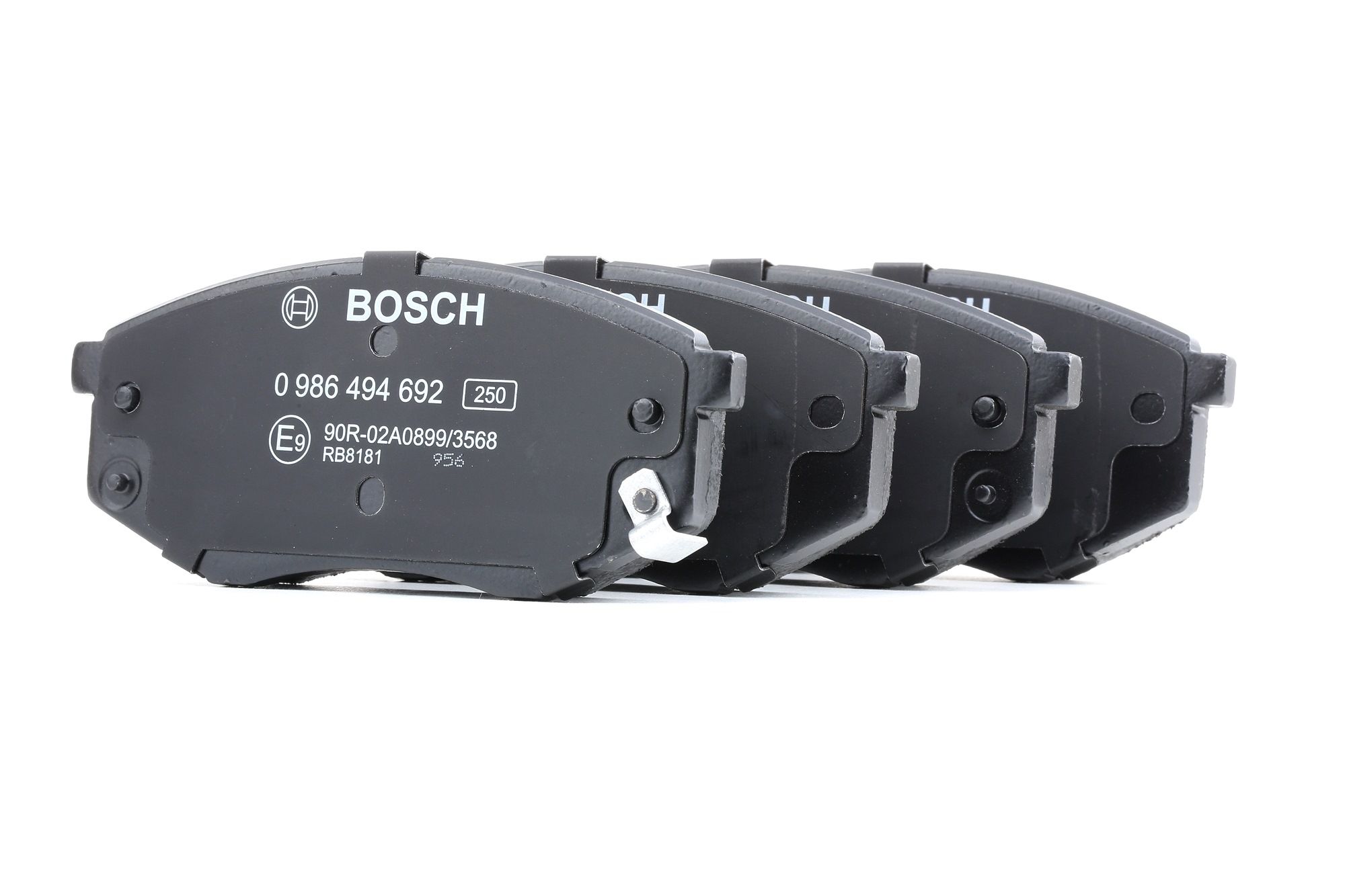 BOSCH Jarrupalat HYUNDAI 0 986 494 692 581011KA00,581012SA30,581011KA00 Jarrupalasarja,Jarrupala, Levyjarru 581012SA30,0446502010,0446502050