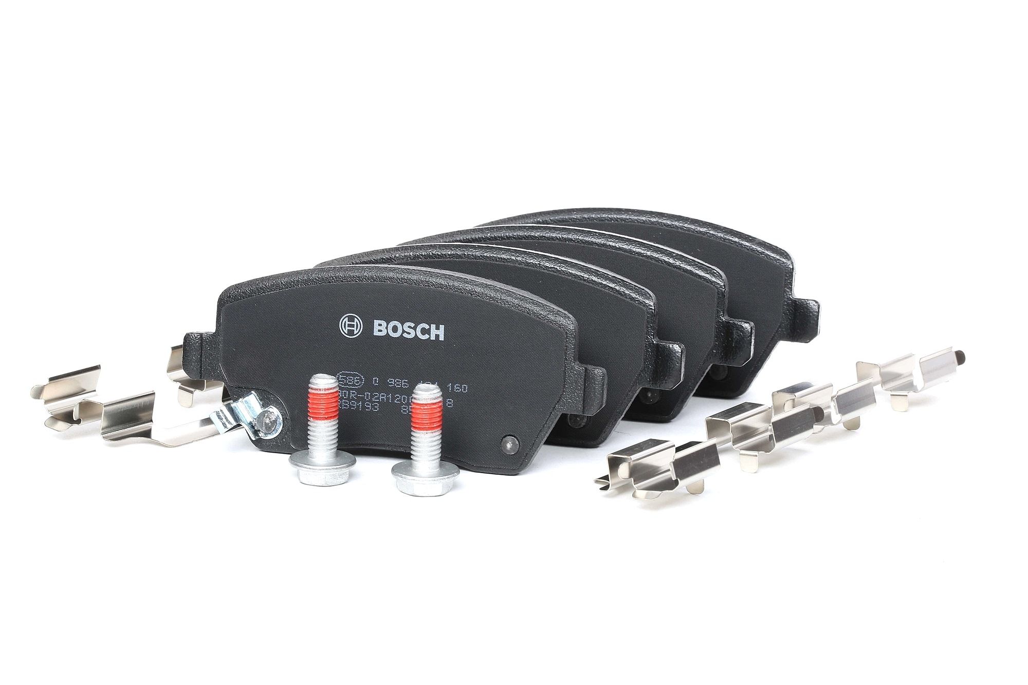 BOSCH Jarrupalat OPEL,SUZUKI,VAUXHALL 0 986 494 160 4708239,93192962,93196814 Jarrupalasarja,Jarrupala, Levyjarru 4708239,93196814,D10601HA7B,4708239