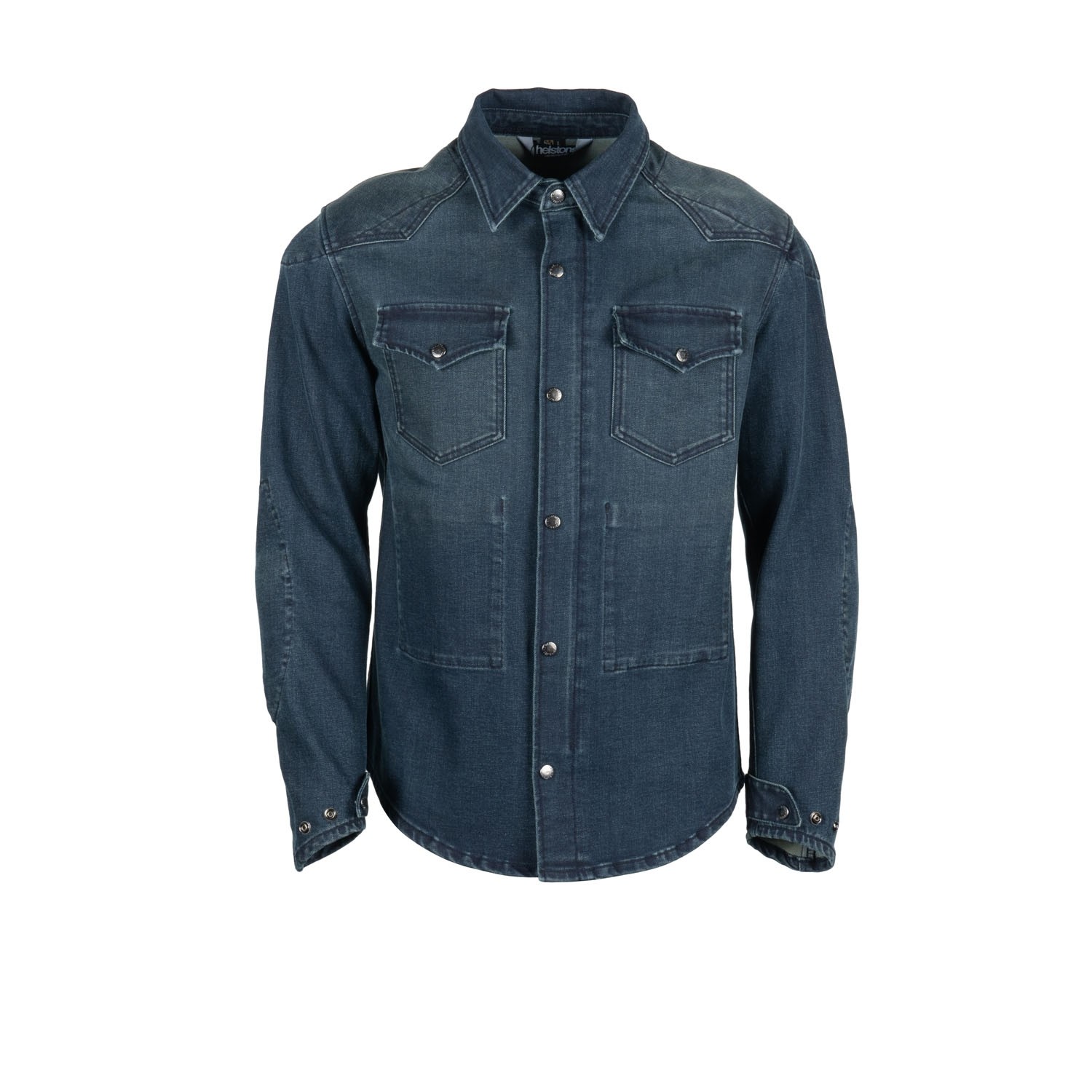 Helstons Vince Blue Cotton Armalith Dirty M