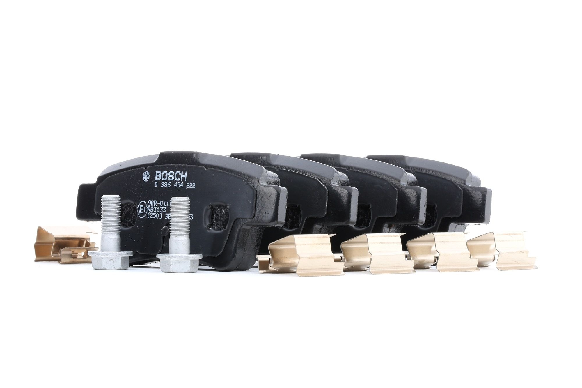 BOSCH Jarrupalat OPEL,FIAT,ABARTH 0 986 494 222 77363959,77365464,77365886 Jarrupalasarja,Jarrupala, Levyjarru 1605356,93169177,93189823,50902169
