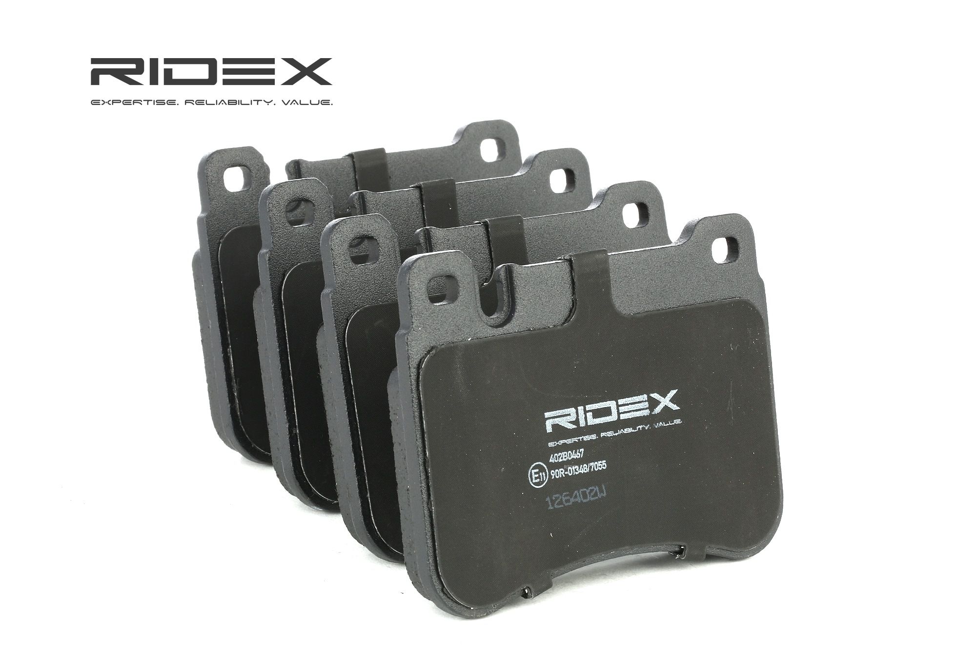 RIDEX Jarrupalat MERCEDES-BENZ 402B0467 0044205120,A0044205120 Jarrupalasarja,Jarrupala, Levyjarru