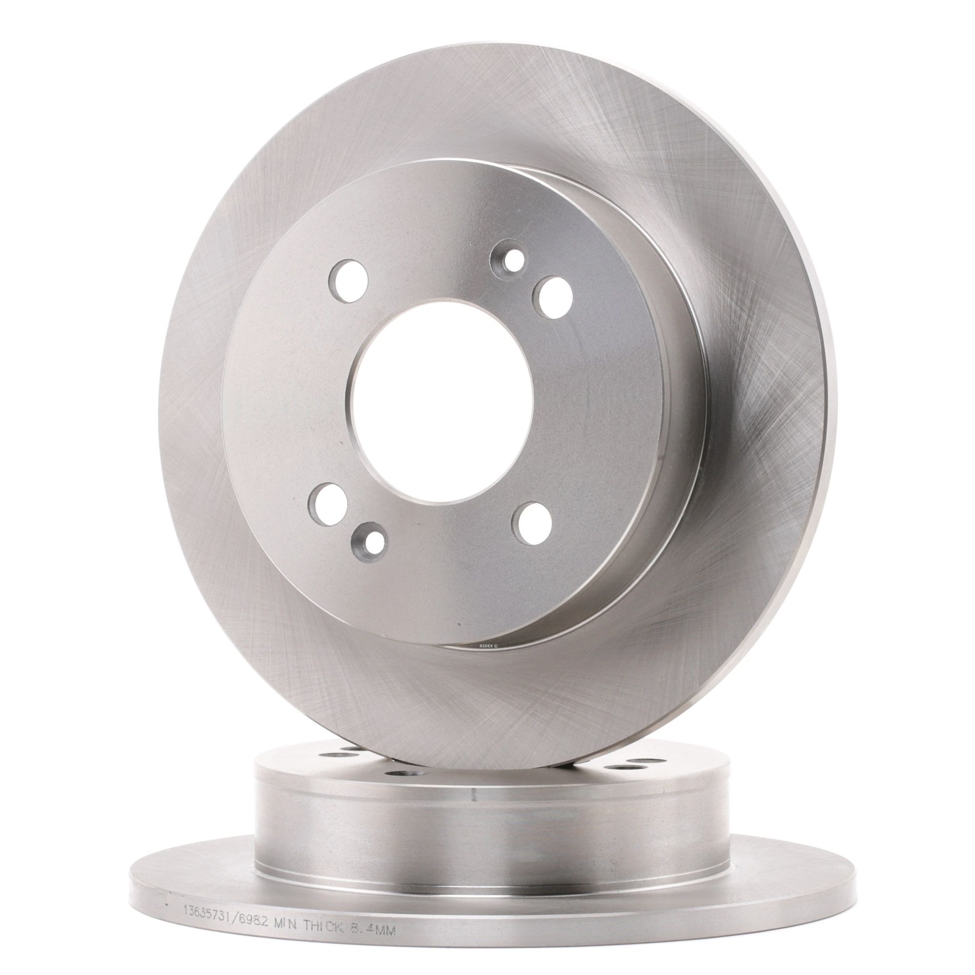 RIDEX Jarrulevyt HYUNDAI 82B1421 58411B4300,58411B9000 Jarrulevy