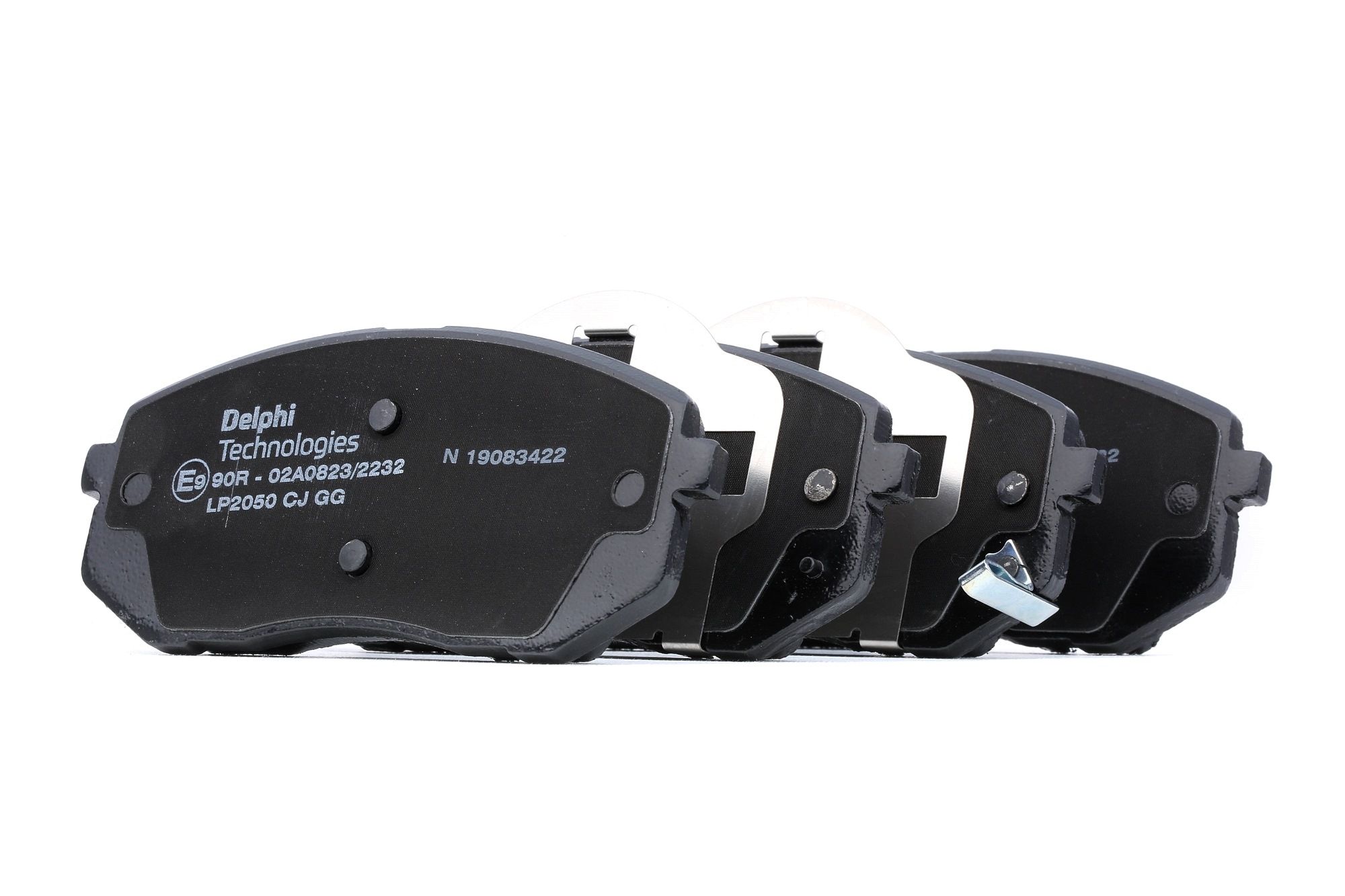 DELPHI Jarrupalat HYUNDAI,KIA LP2050 5810125A70,581012SA50,581012SA51 Jarrupalasarja,Jarrupala, Levyjarru 581012SA70,581012SA75,581012YA00,581012YA50