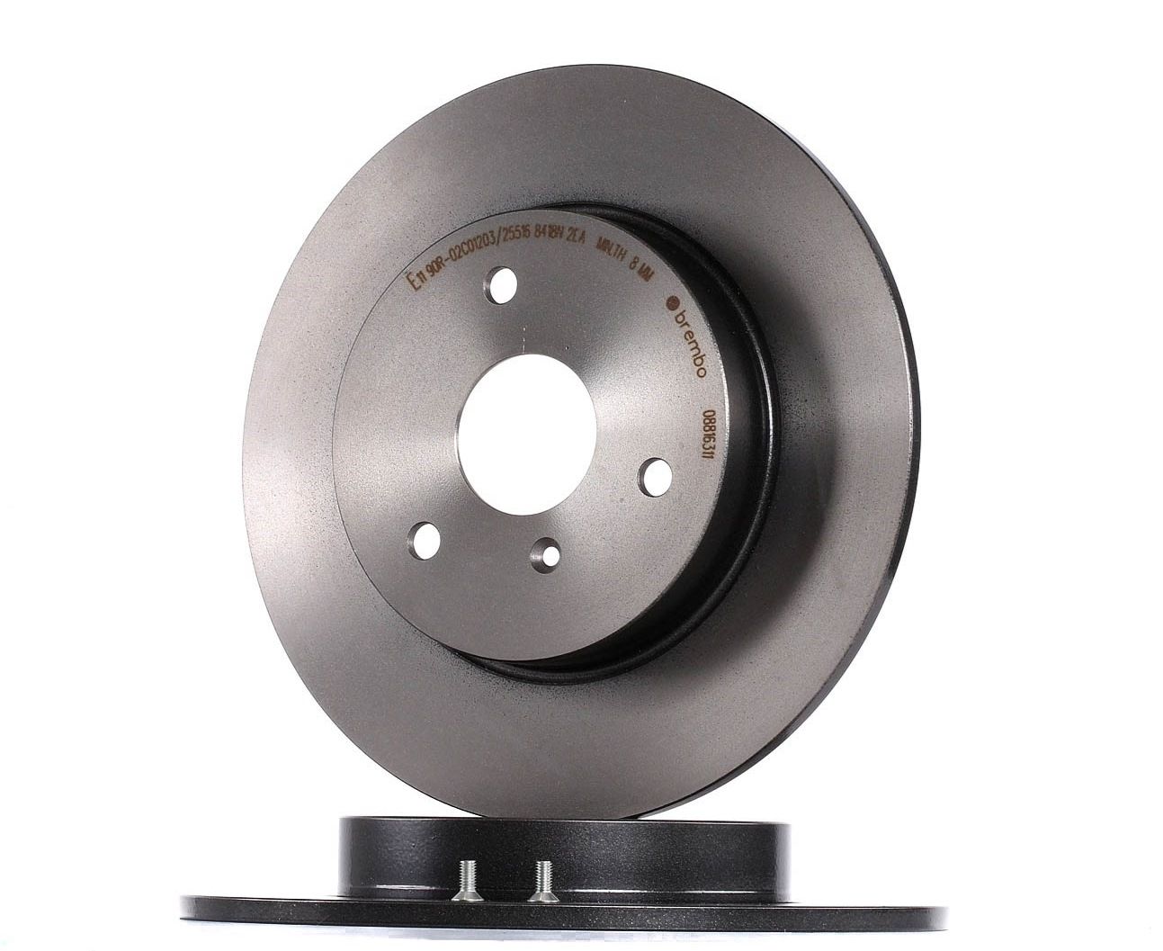 BREMBO Jarrulevyt SMART 08.8163.11 0004341V001,0004341V002,0004341V003 Jarrulevy 4341V001000000,4341V002000000