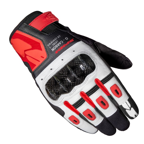Spidi G-Carbon Black Red XL