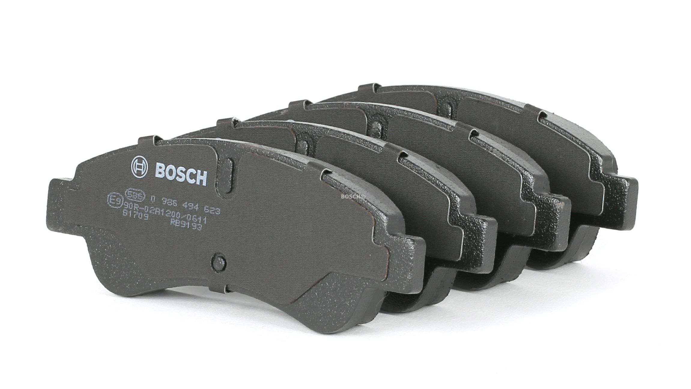 BOSCH Jarrupalat OPEL,PEUGEOT,CITROËN 0 986 494 623 1610489680,1611140680,1614005880 Jarrupalasarja,Jarrupala, Levyjarru 425218,425221,425238,425239