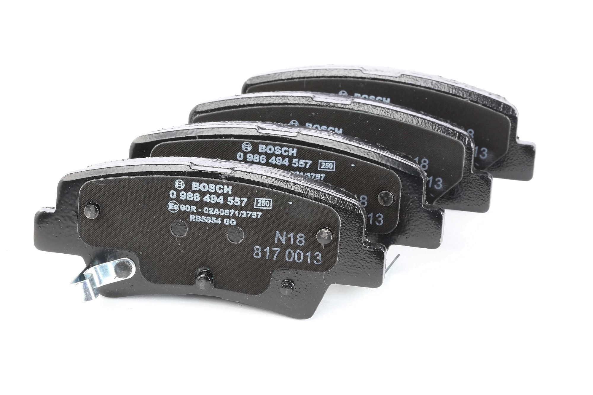 BOSCH Jarrupalat HYUNDAI,KIA,SSANGYONG 0 986 494 557 0446602280,583021RA30,583021WA30 Jarrupalasarja,Jarrupala, Levyjarru 583021WA35,583022VA30