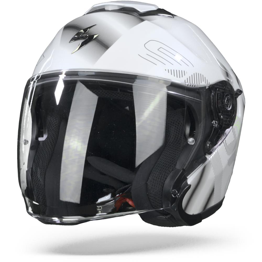 Scorpion EXO-S1 Gravity Pearl White Silver L