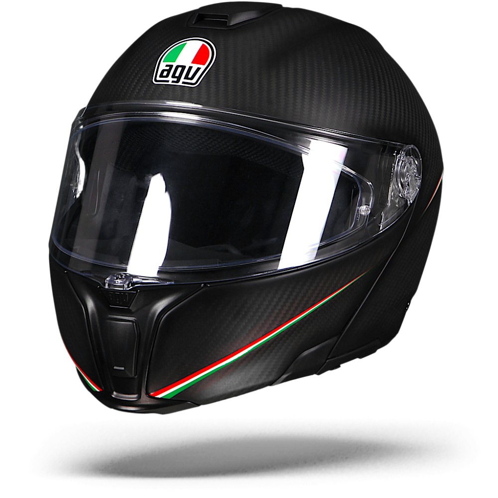 AGV Sportmodular Tricolore Matt Carbon M