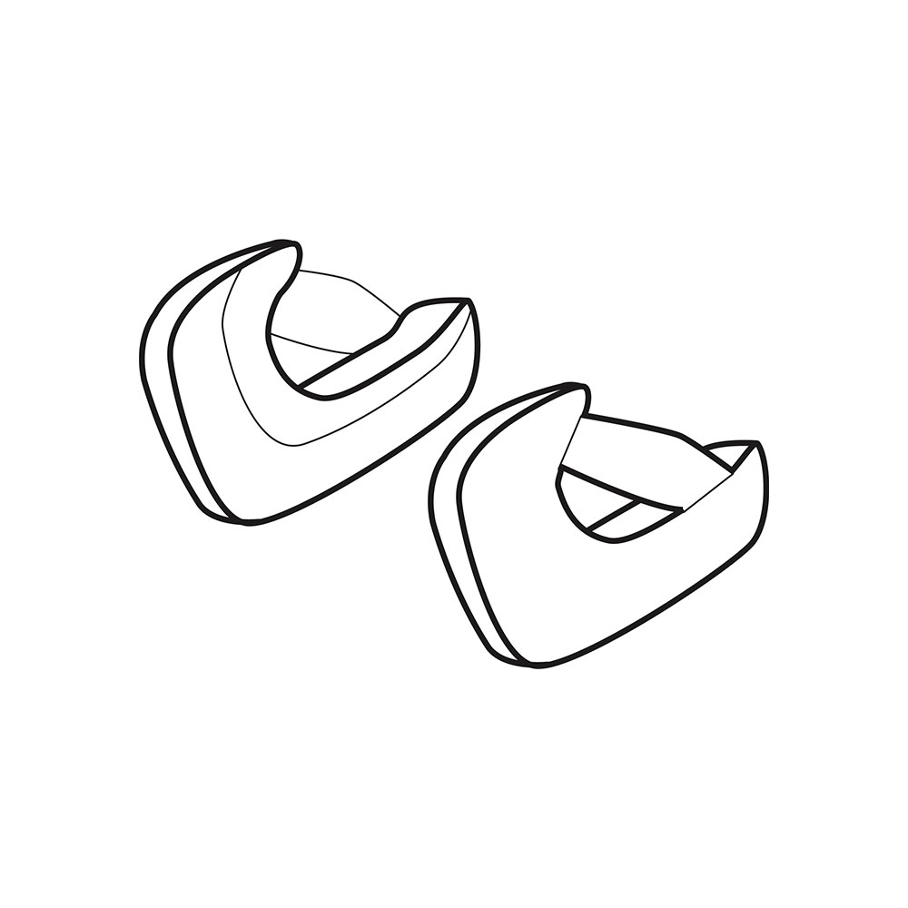 Scorpion EXO-Tech Cheekpads XL