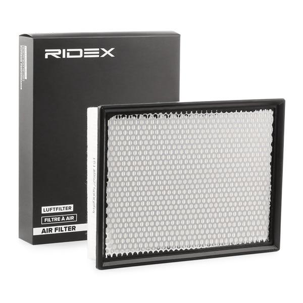 RIDEX Ilmansuodatin OPEL,VAUXHALL 8A0035 5834040,5834279,93183389 93192882