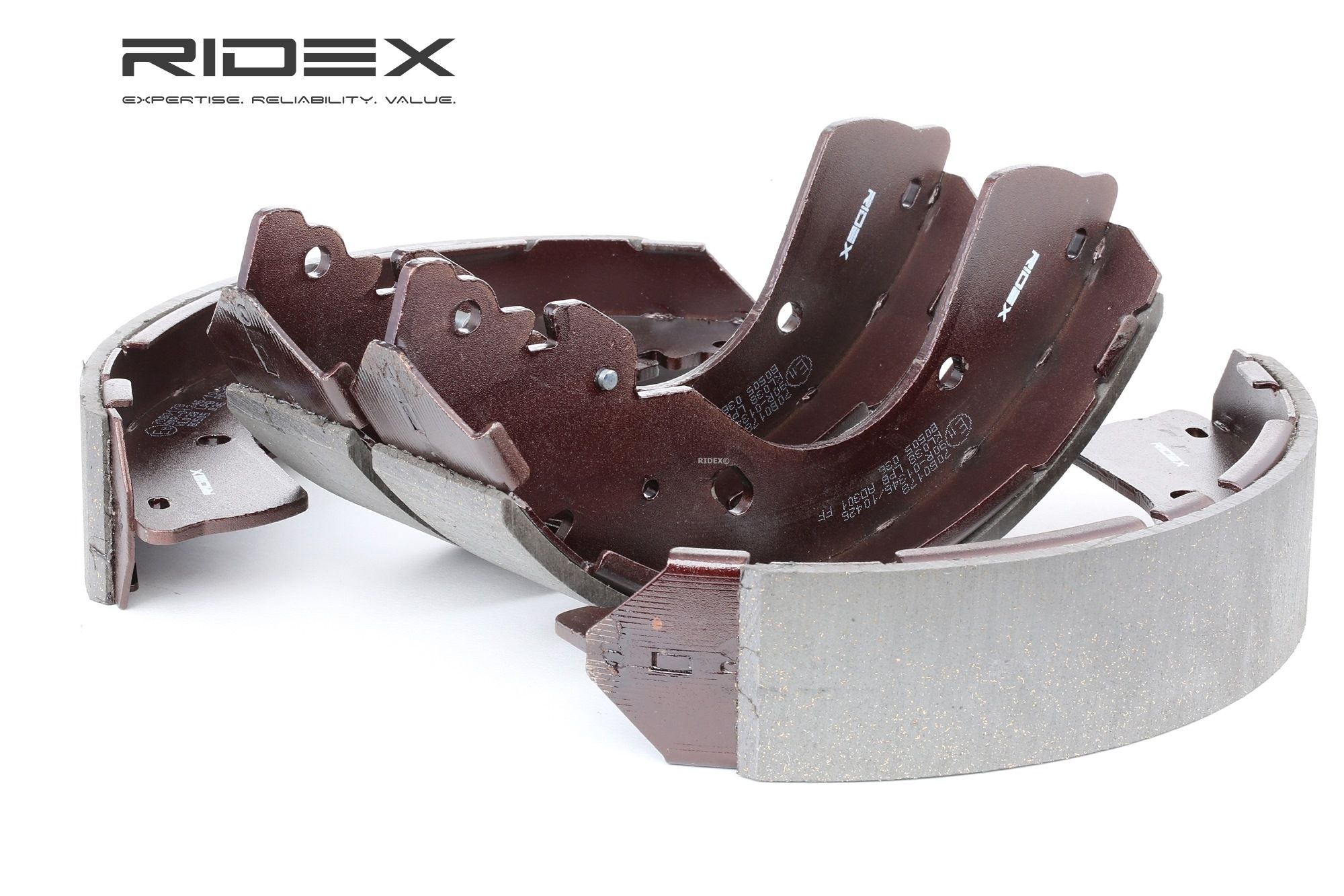 RIDEX Jarrukengät FORD,RENAULT,NISSAN 70B0178 1727211,AB312200BA,44060EB326 Jarrukenkäsarja 44060EB327,44071EB70A,D4060EB36A