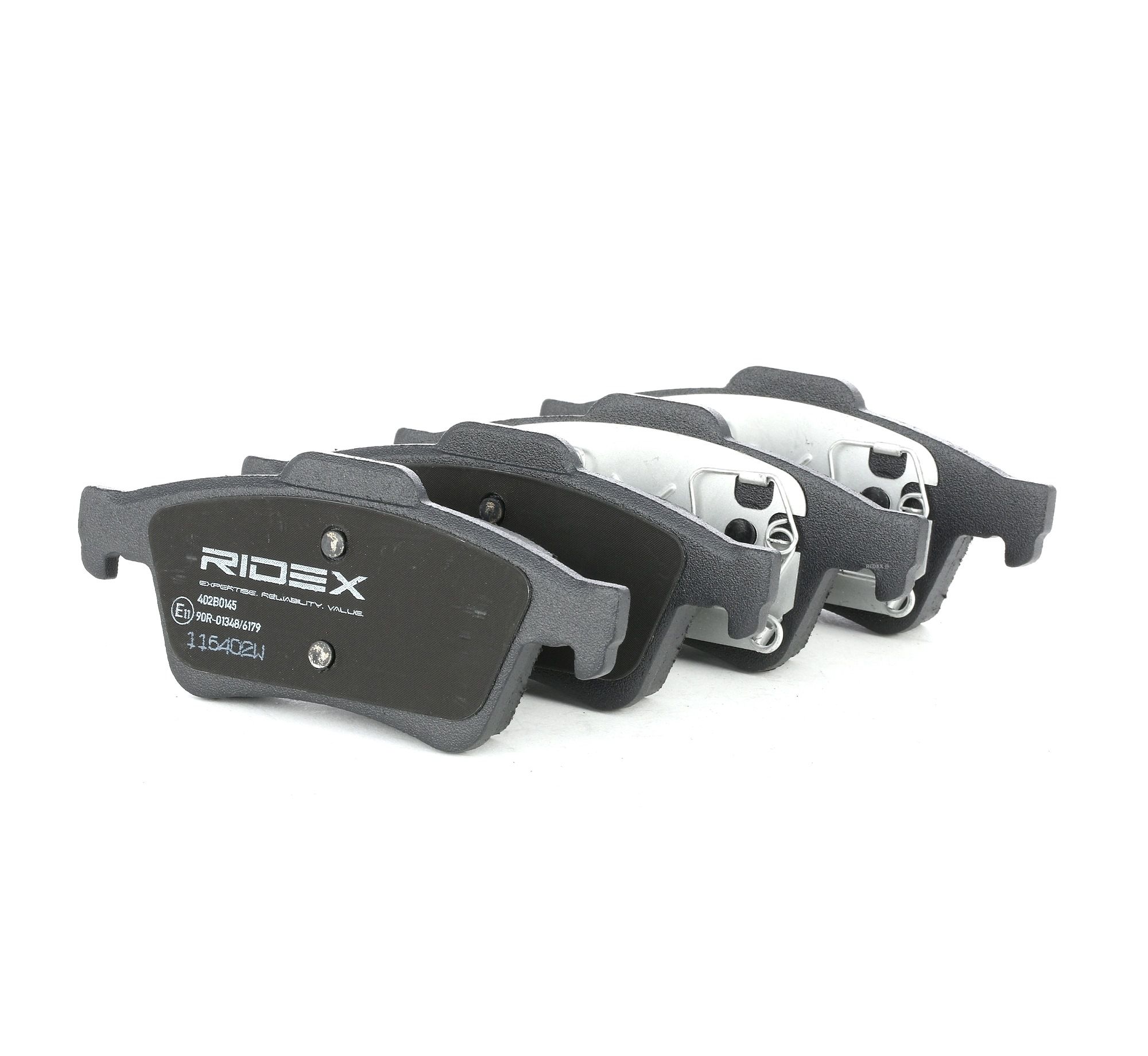 RIDEX Jarrupalat OPEL,FORD,RENAULT 402B0145 93176116,1360304,1805813 Jarrupalasarja,Jarrupala, Levyjarru 2T142M008AA,4387371,AV612M008BA,2T1JM008AA
