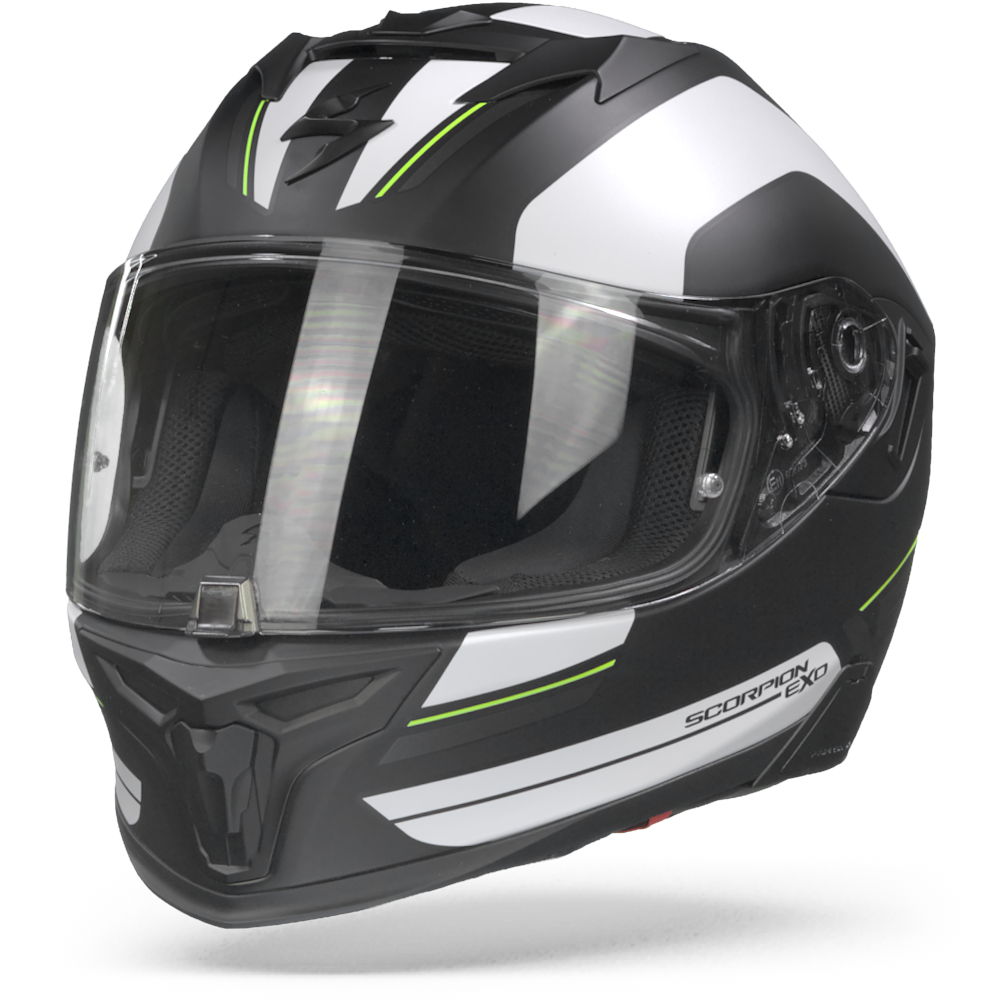 Scorpion EXO-520 Air Lemans Matt Black Silver White S