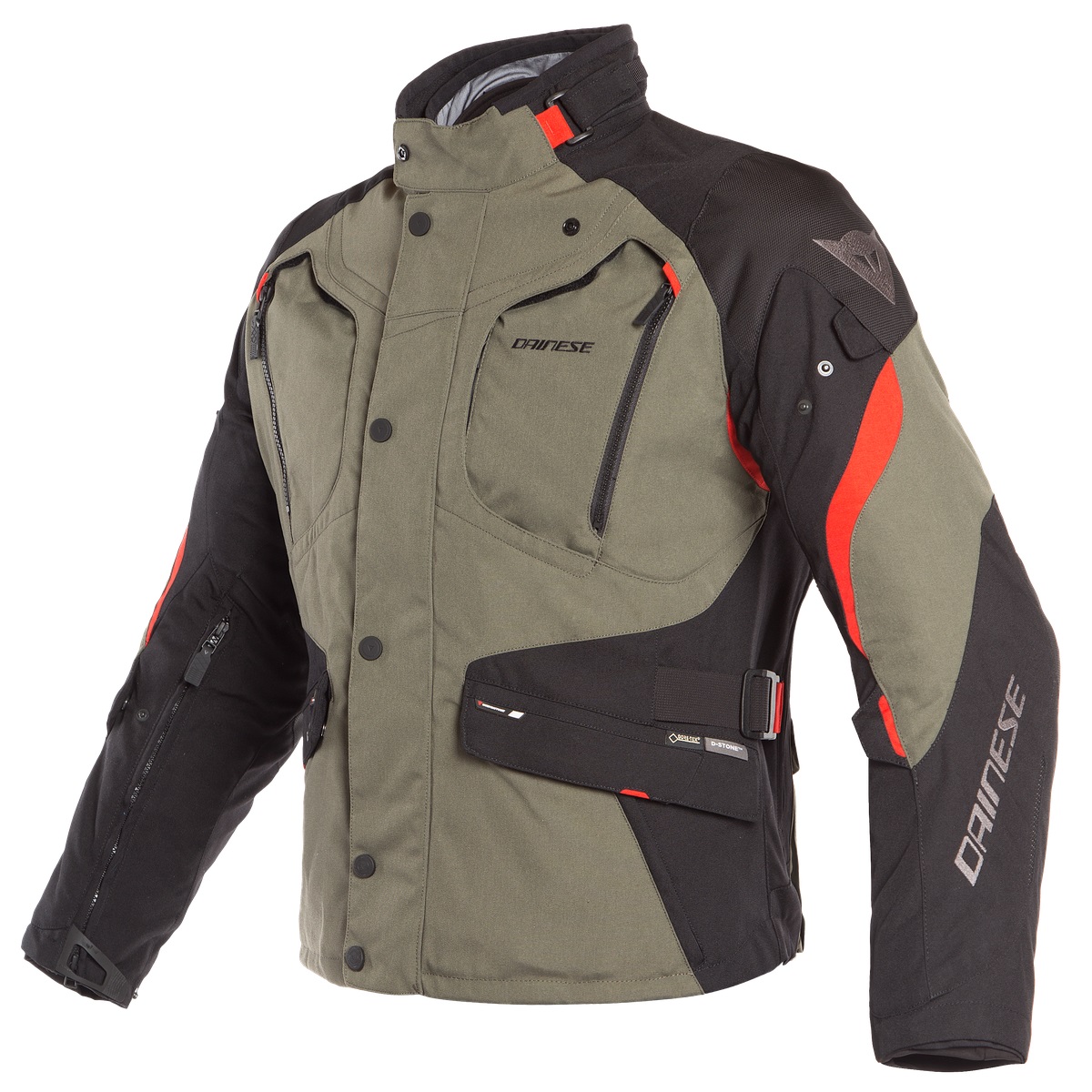 Dainese Dolomiti Gore-Tex Grape Leaf Black Red 50