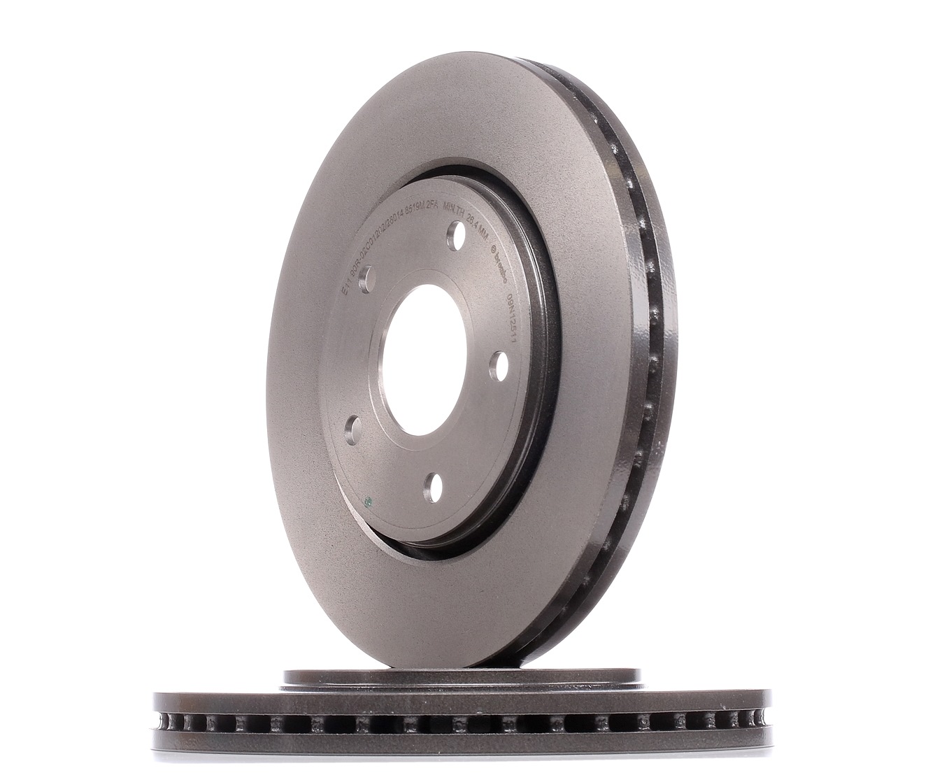 BREMBO Jarrulevyt FIAT,CHRYSLER,DODGE 09.N125.11 68032944AA,68032944AA,68032944AB Jarrulevy K68032944AA,K68032944AA,K68032944AB,7B0615301A,7B0615301C