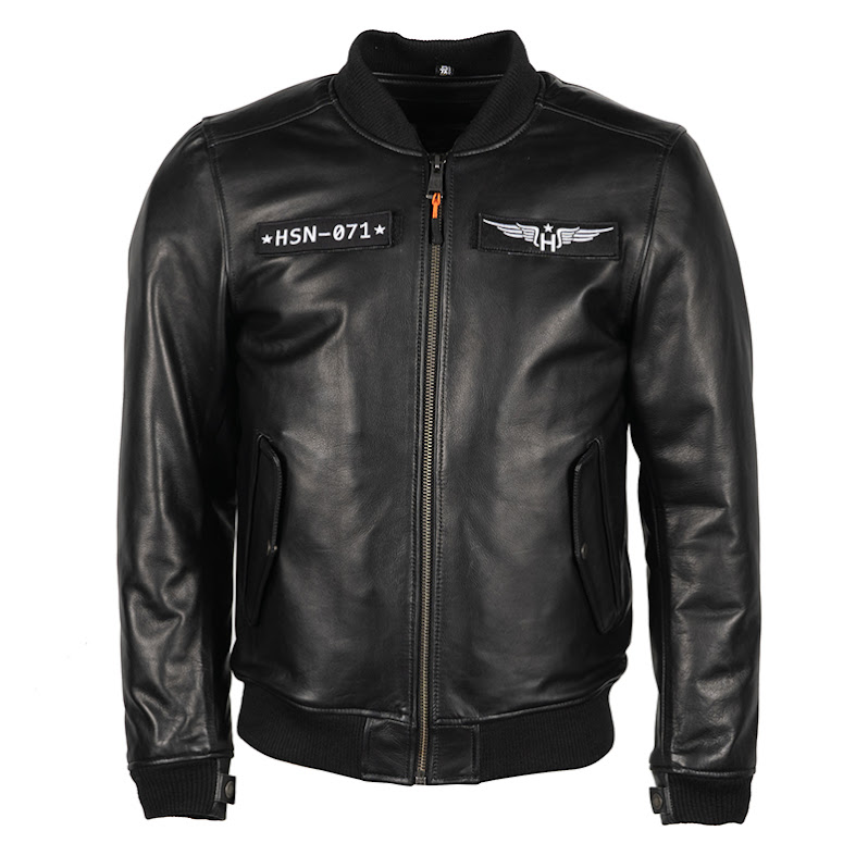 Helstons Helico Cuir Rag Noir L