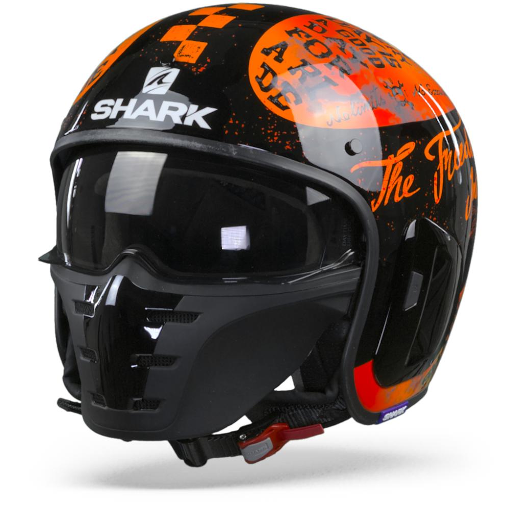 Shark S-Drak 2 Tripp In KOO Black Orange Orange 2XL