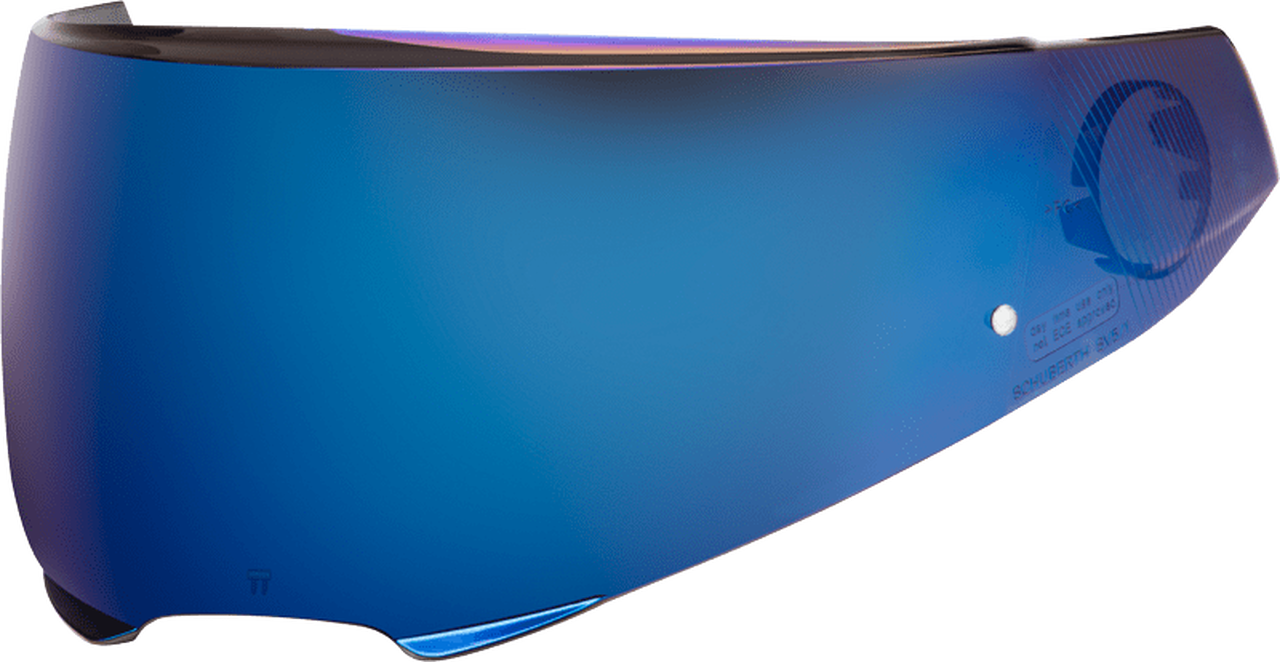 Schuberth C4/C4 Pro Blue Mirrored Visor L